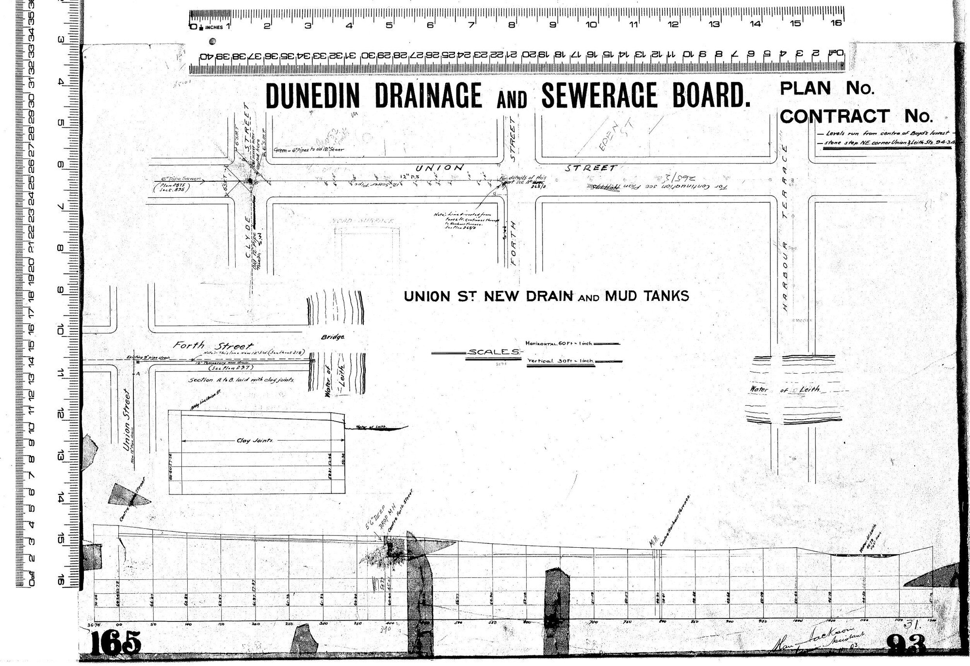 Union St New Drain and Mud Tanks