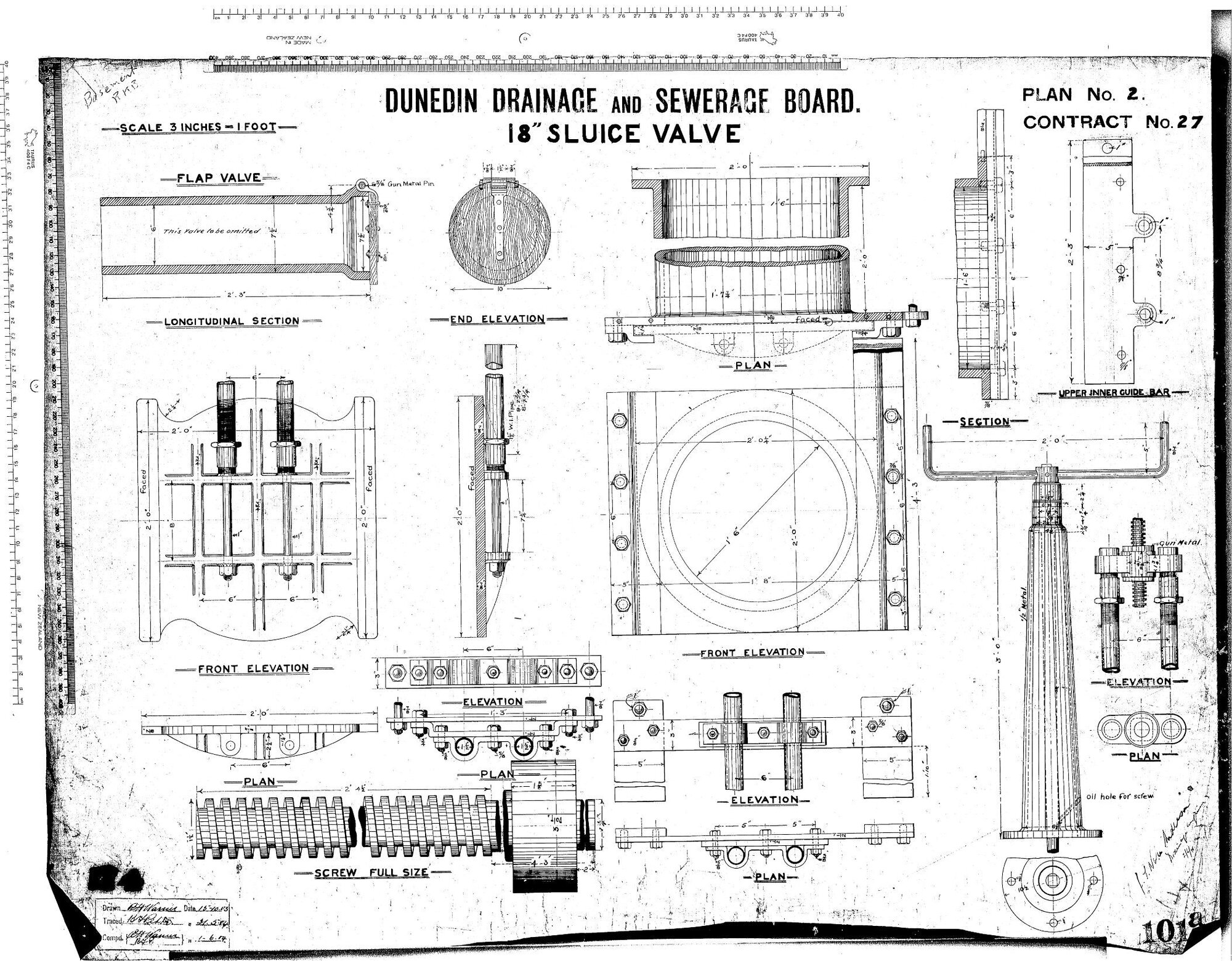 18&rdquo; Sluice Valve