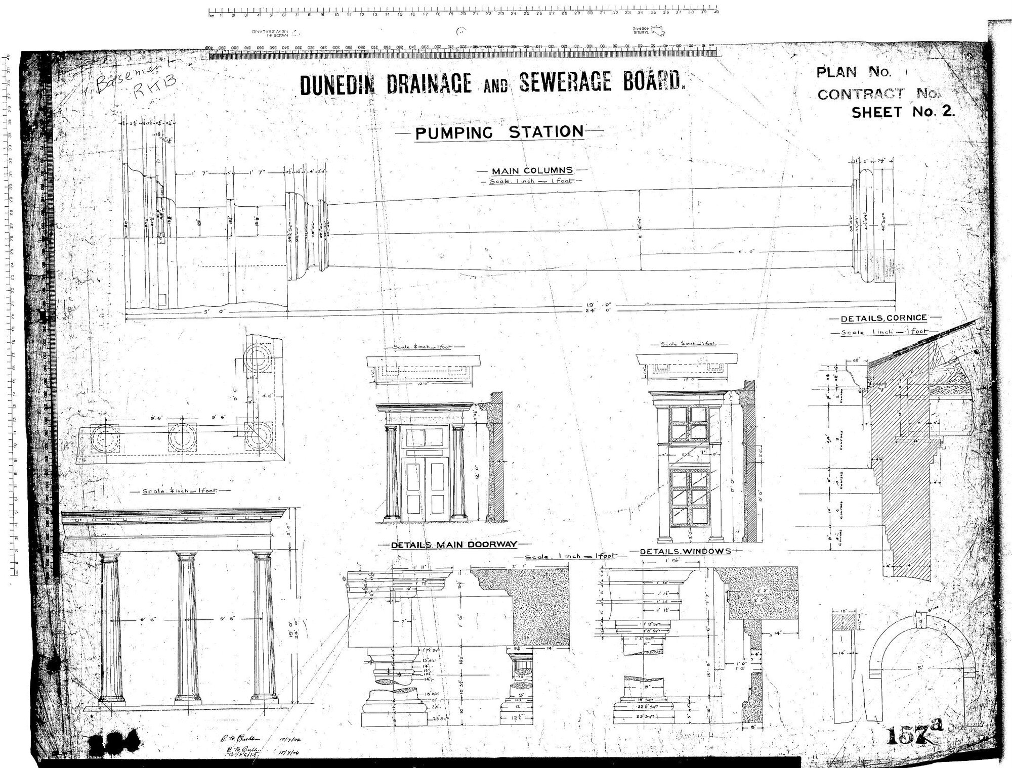 PUMPING STATION - MAIN COLUMNS