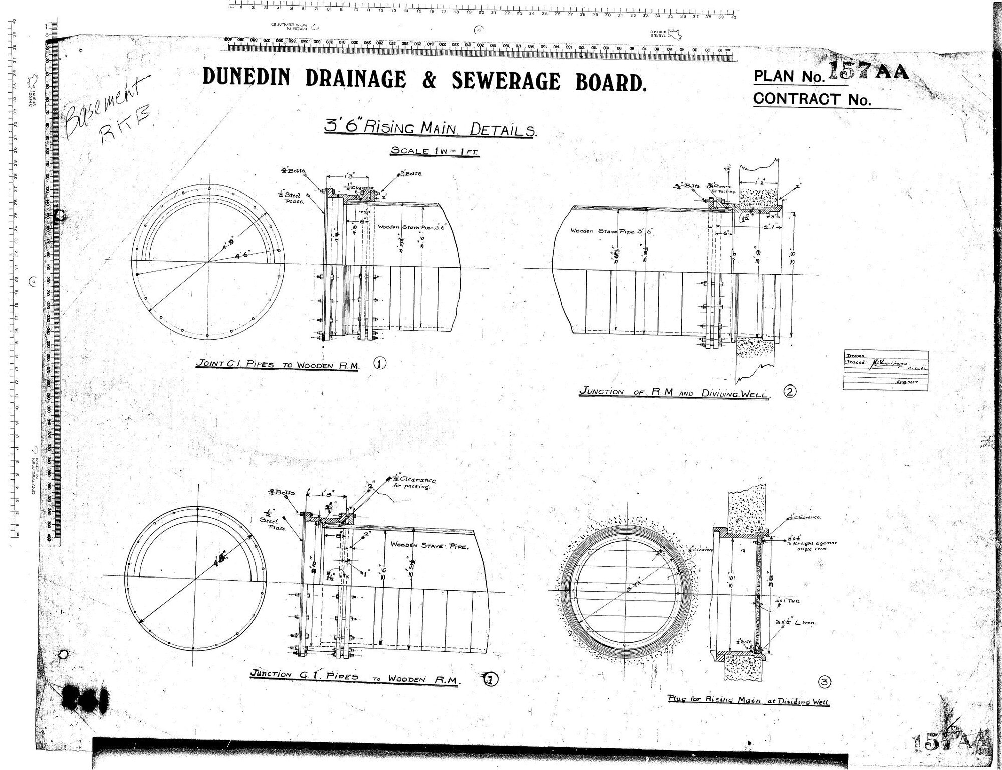 3'6" RISING MAIN DETAILS