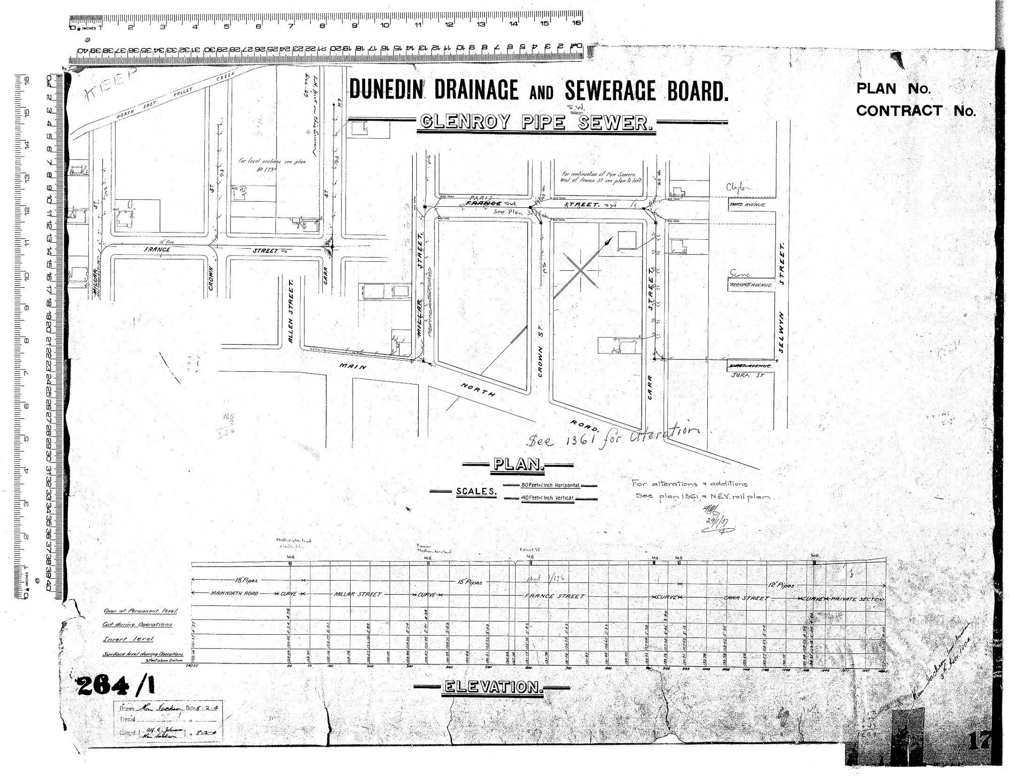 GLENROY PIPE S.W. SEWER