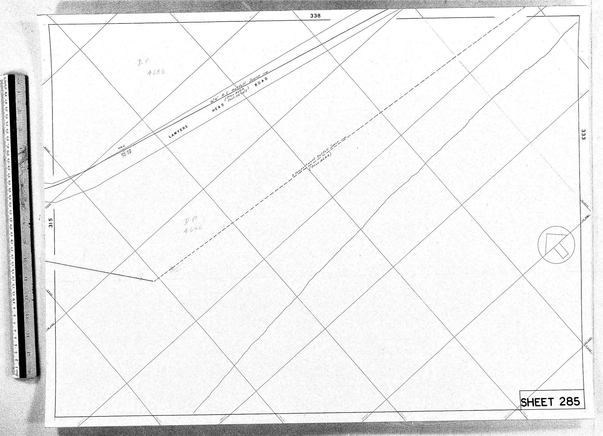 SURVEY OF LAWYERS HEAD &amp; BINS ISLAND