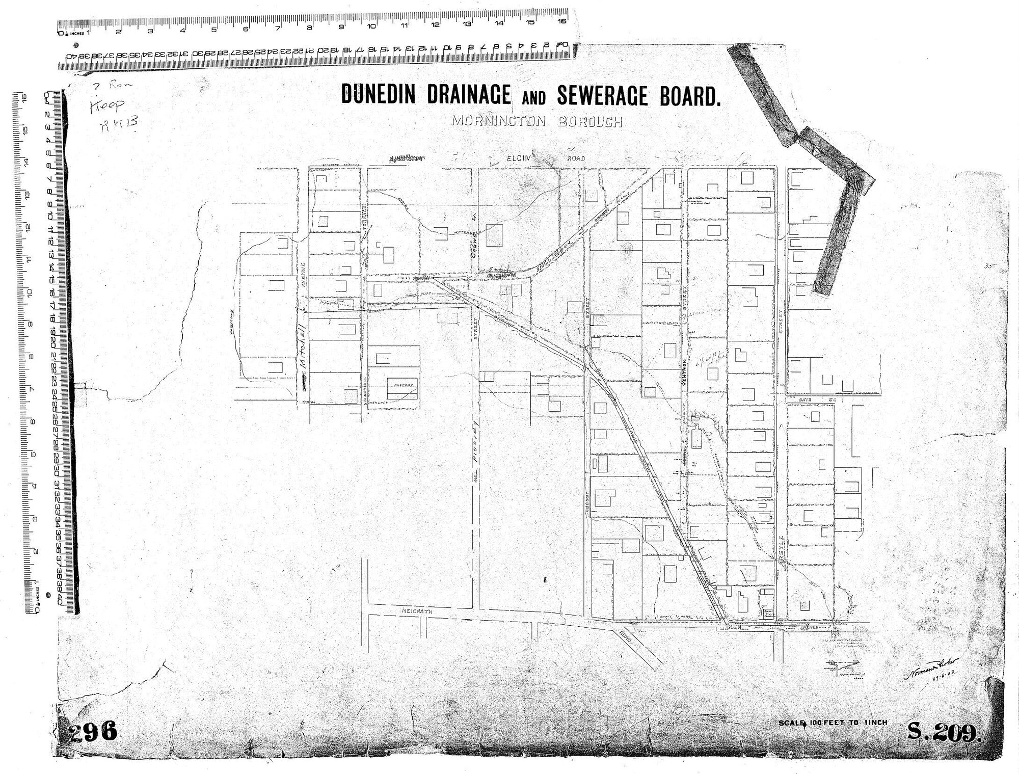 MORNINGTON BOROUGH SEWER