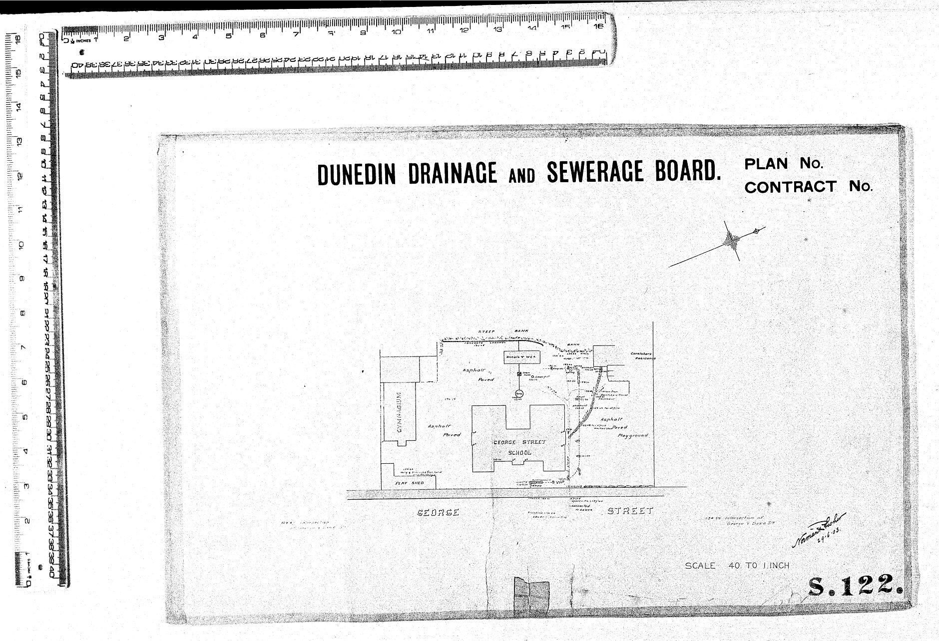 DDSB CONTRACT PLAN S122 - GEORGE STREET SCHOOL