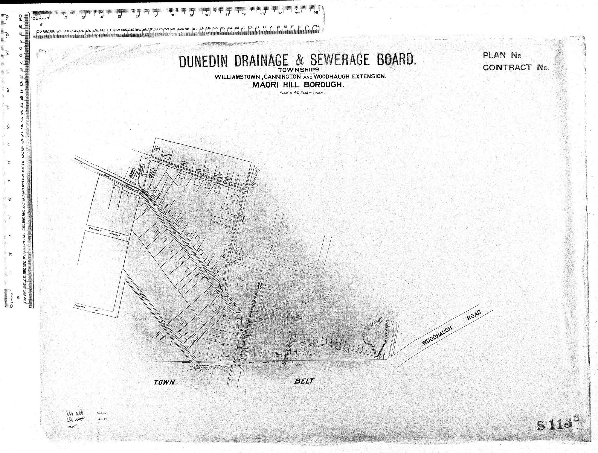 DDSB CONTRACT PLAN S112C - MAORI HILL BOROUGH