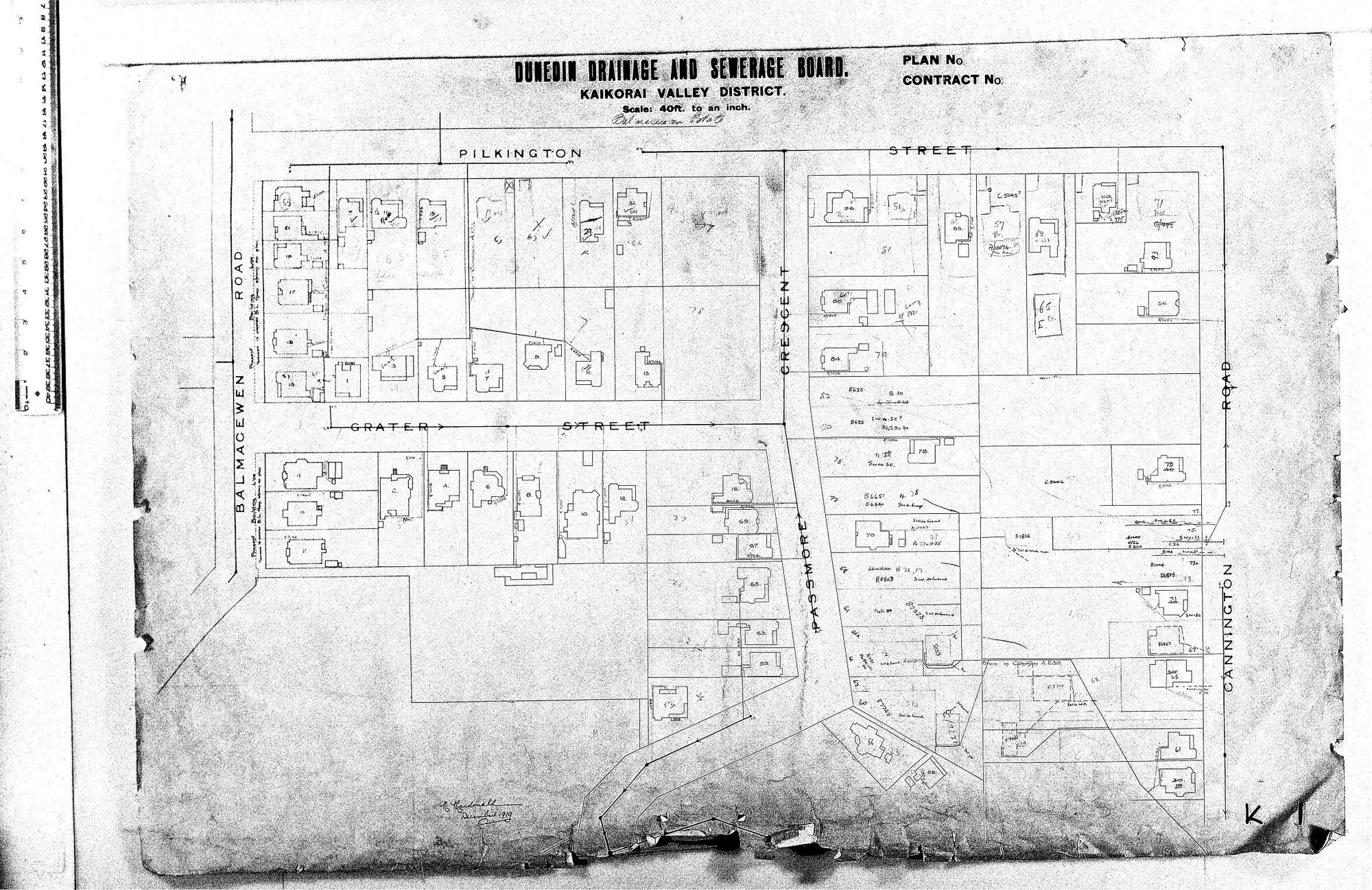 K1 KAIKORAI HOUSE TO HOUSE - BALMACEWEN FLATS