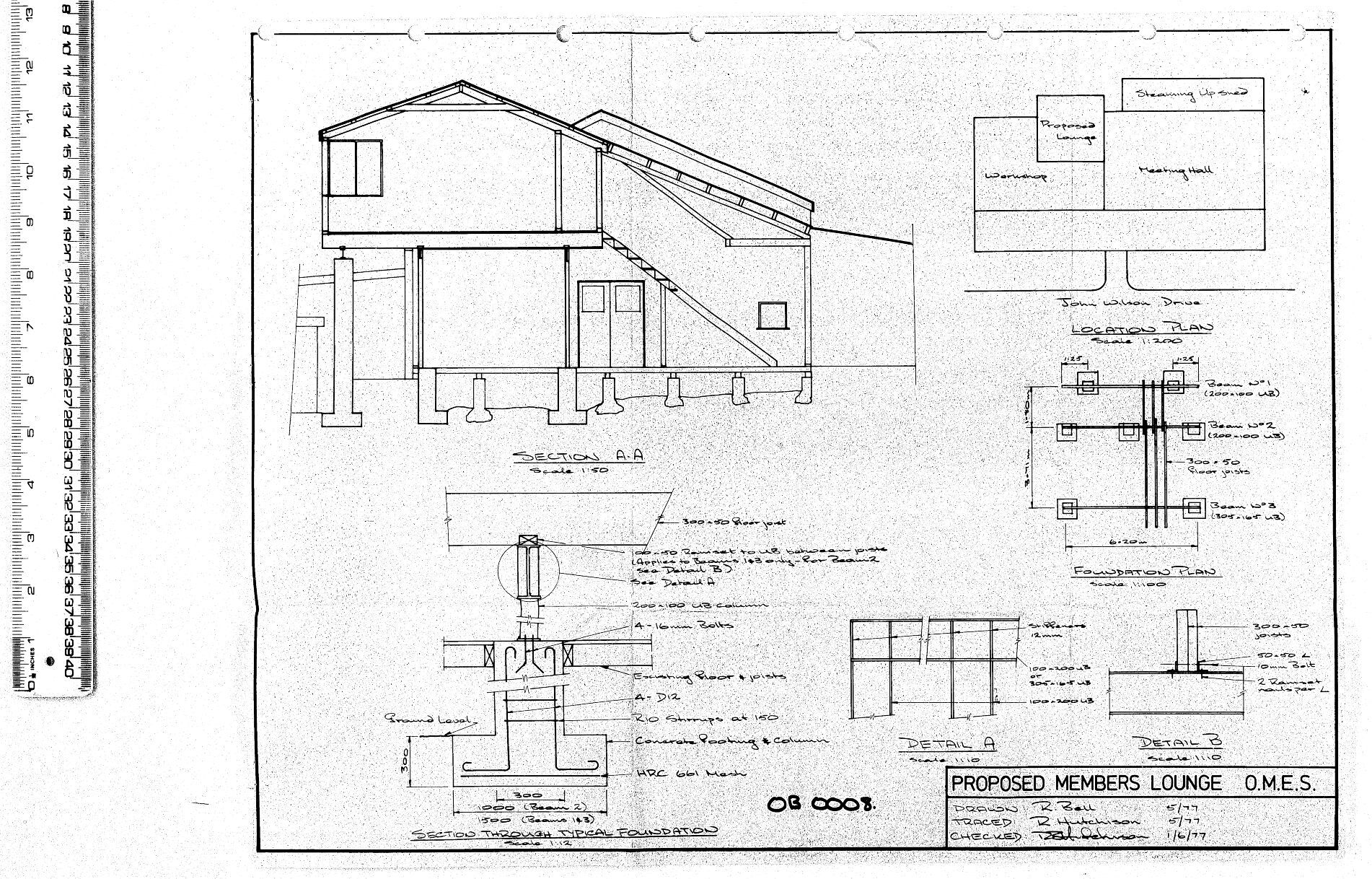 PROPOSED MEMBERS LOUNGE - O.M.E.S