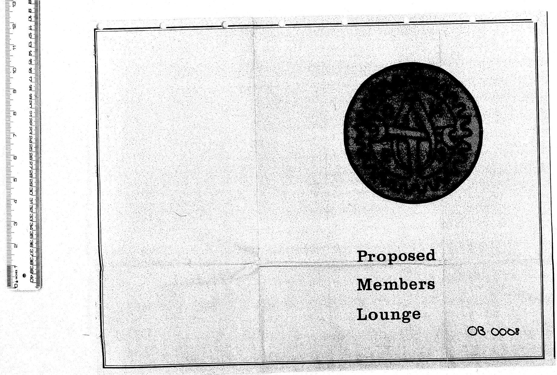 PROPOSED MEMBERS LOUNGE
