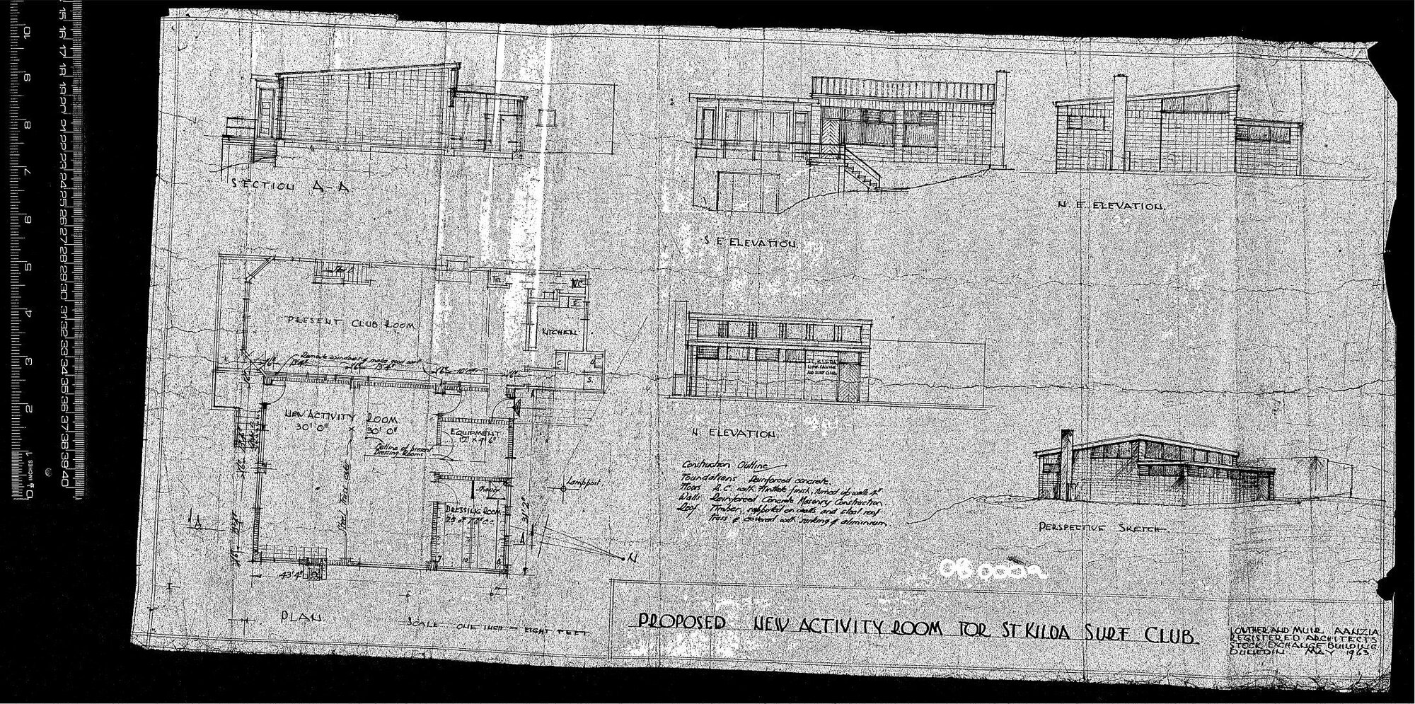 PROPOSED NEW ACTIVITY ROOM FOR ST KILDA SURF CLUB