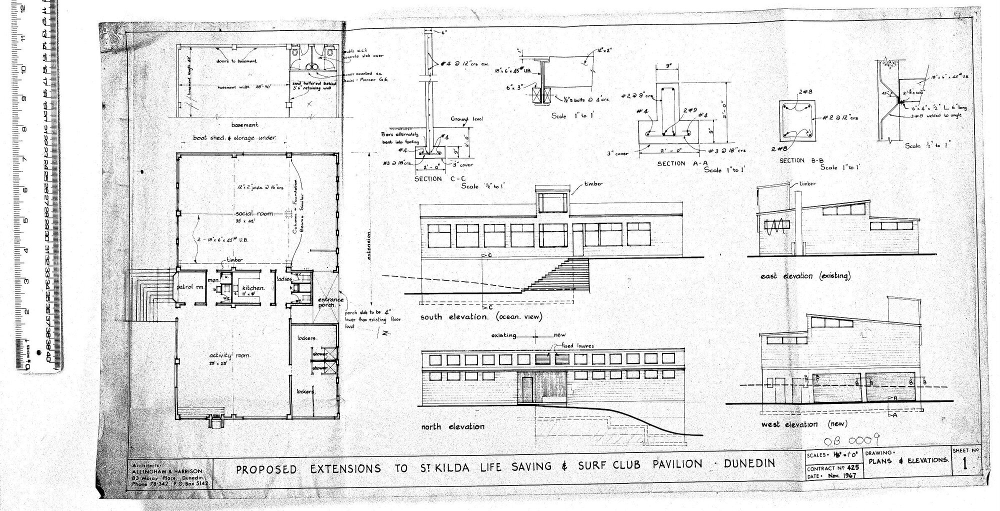PROPOSED EXTENSIONS TO ST KILDA LIFE SAVING &amp; SURF CLUB PAVILION 