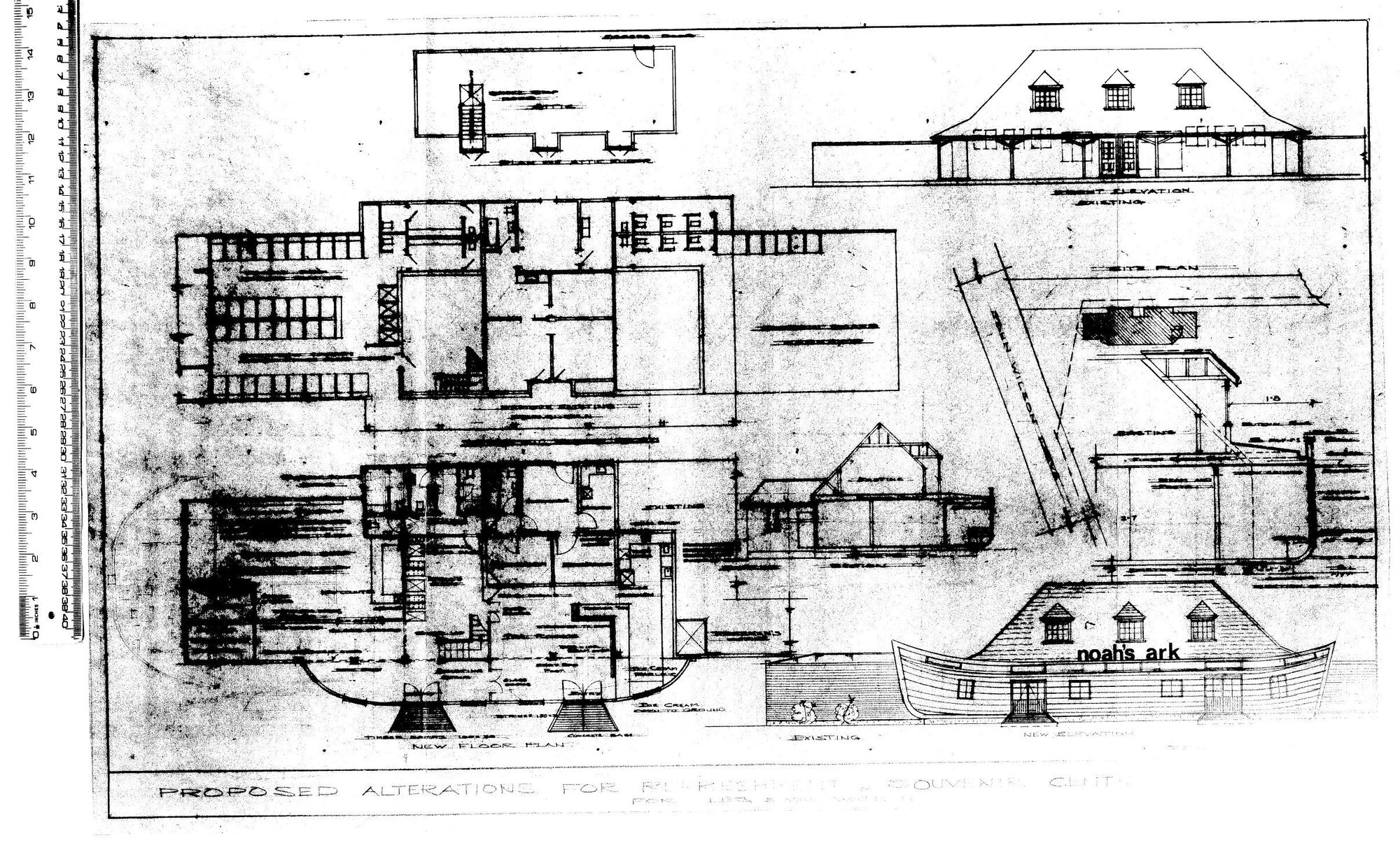 PROPOSED ALTERATIONS FOR REFRESHMENT SOUVENIR CENTRE FOR LES &amp; VAL WATSON