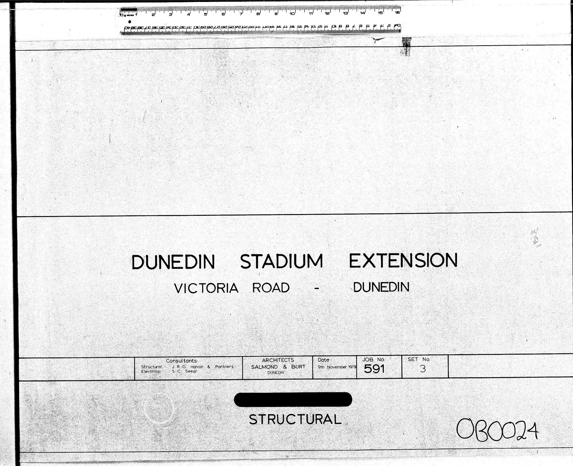 DUNEDIN STADIUM EXTENSION VICTORIA ROAD - DUNEDIN