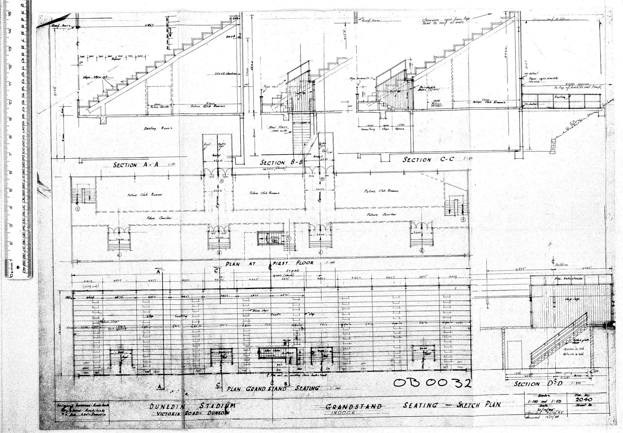 GRANDSTAND SEATING - SKETCH PLAN