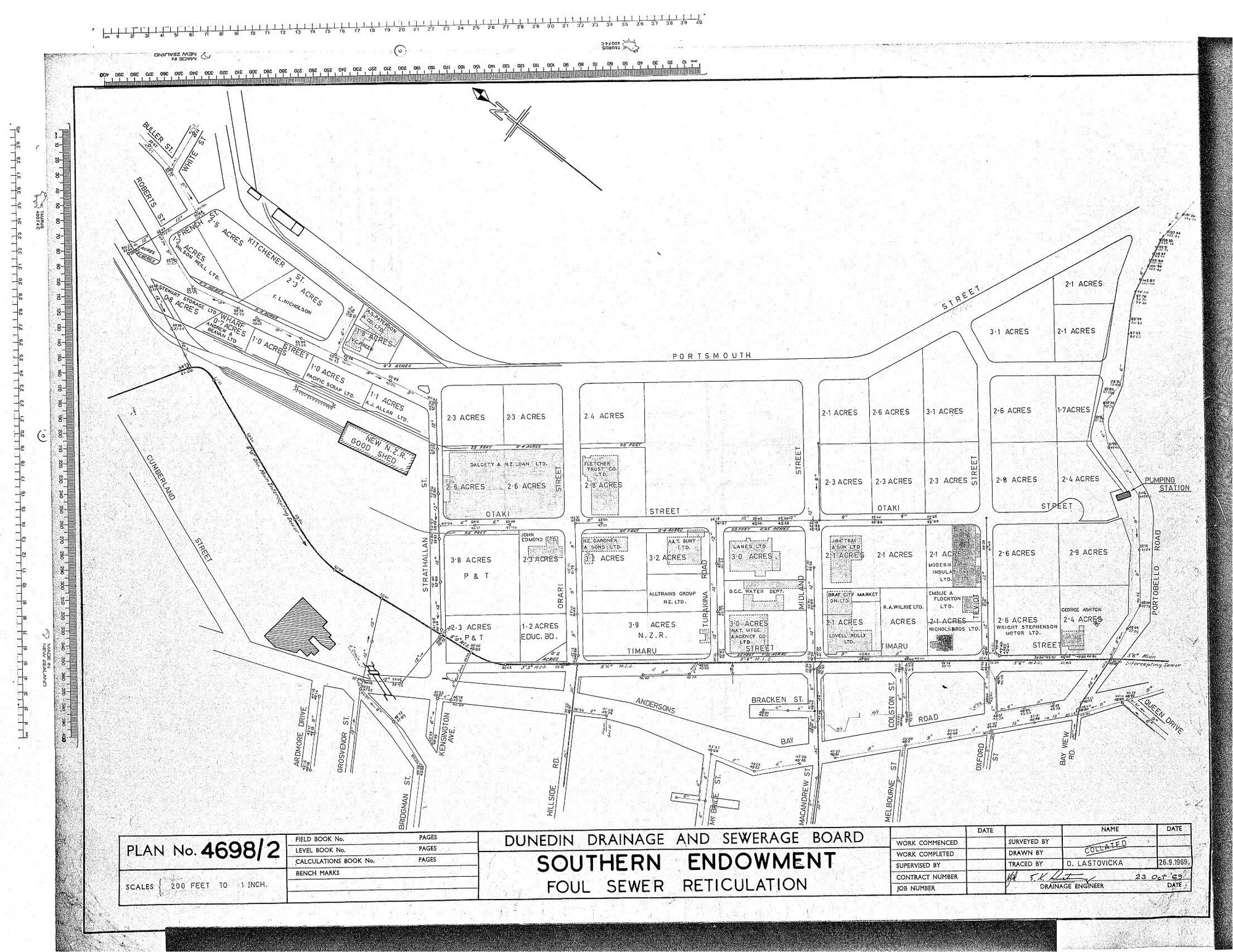 SOUTHERN ENDOWMENT &ndash; FOUL SEWER RETICULATION
