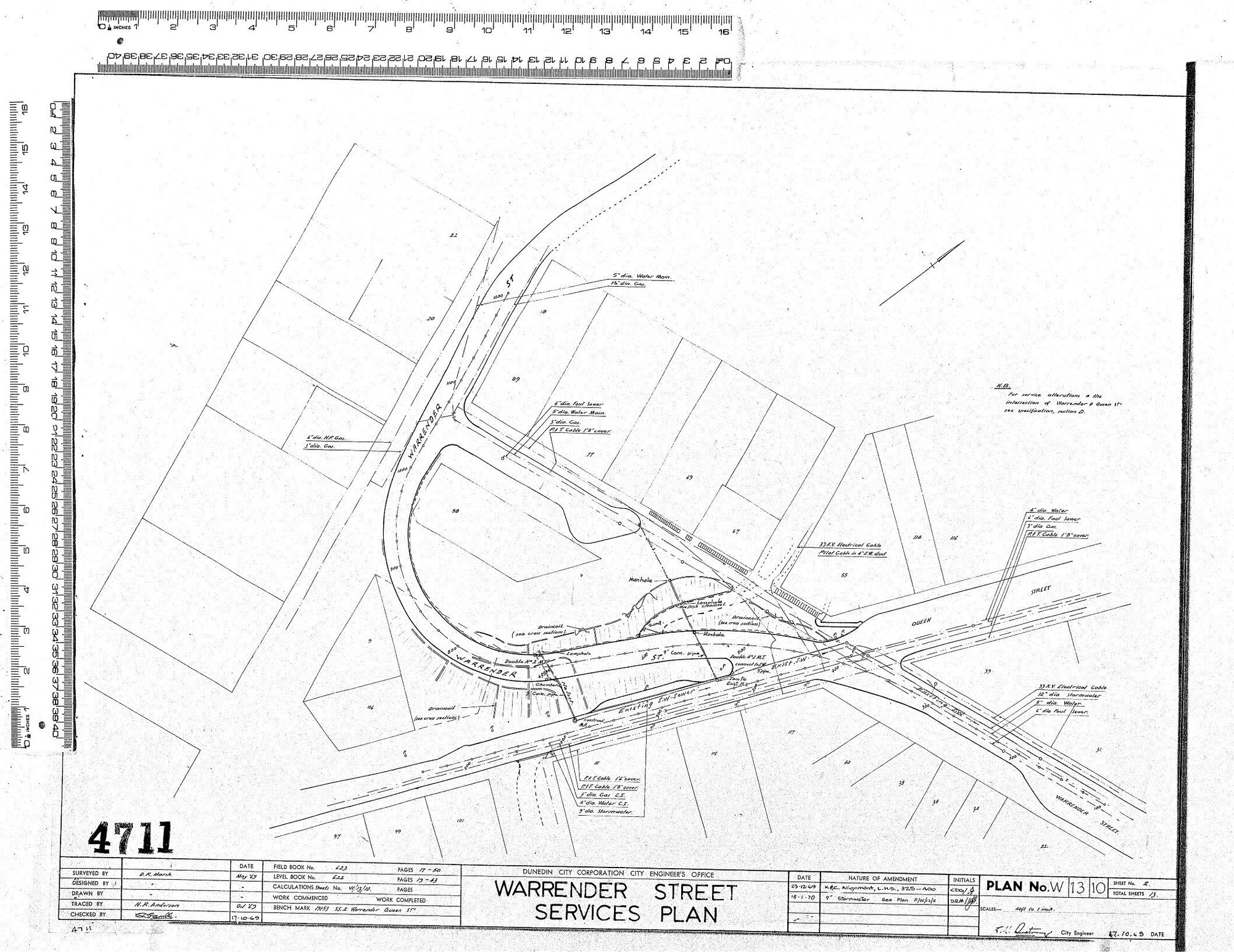 WARRENDER STREET SERVICES PLAN