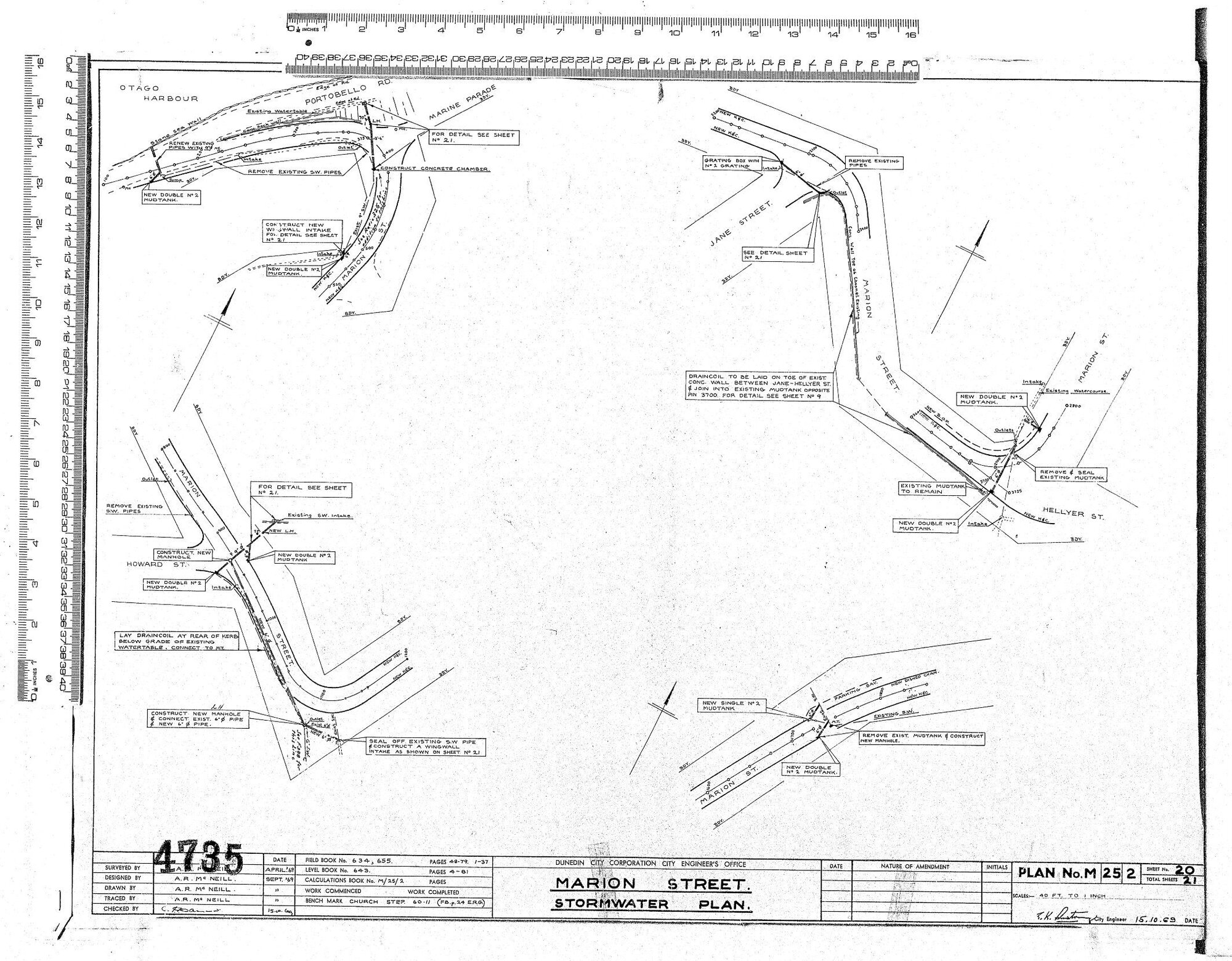 MARION STREET &ndash; STORMWATER DETAIL