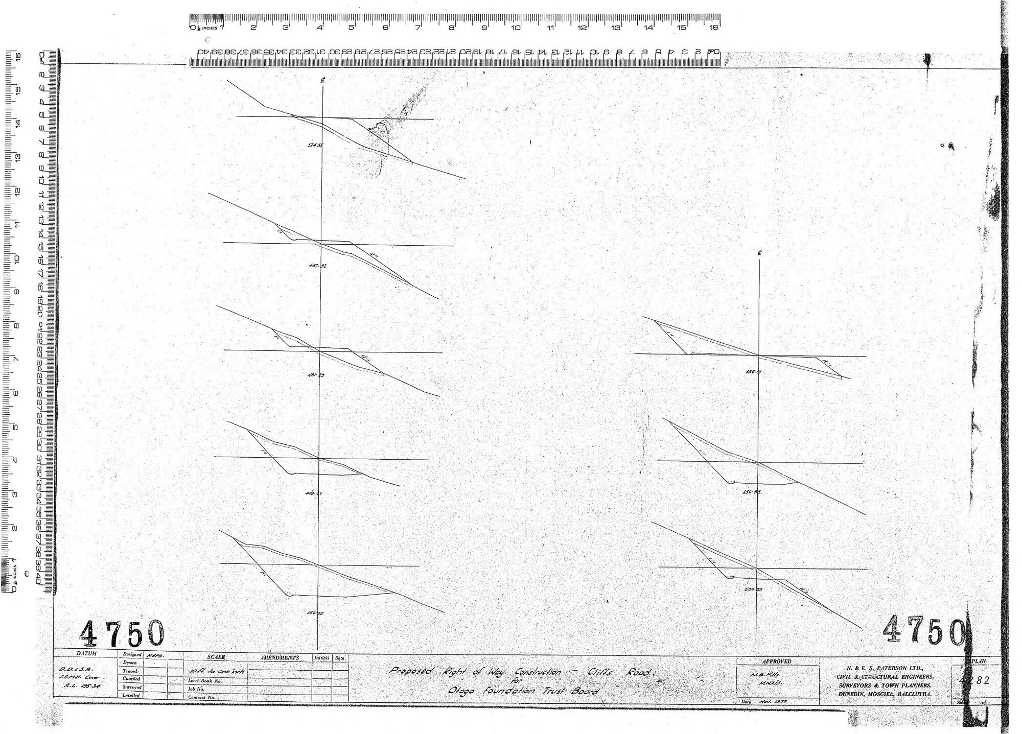 PROPOSED RIGHT OF WAY CONSTRUCTION &ndash; CLIFFS RD FOR THE OTAGO FOUNDATION TRUST BOARD