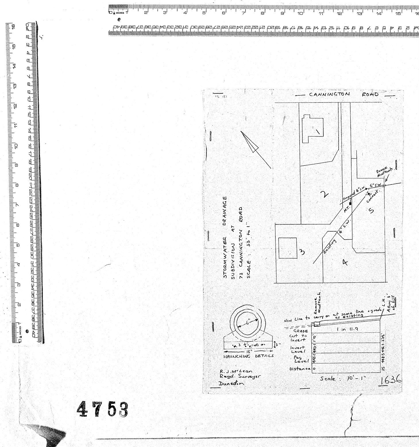STORMWATER SUBDIVISION AT 73 CANNINGTON ROAD