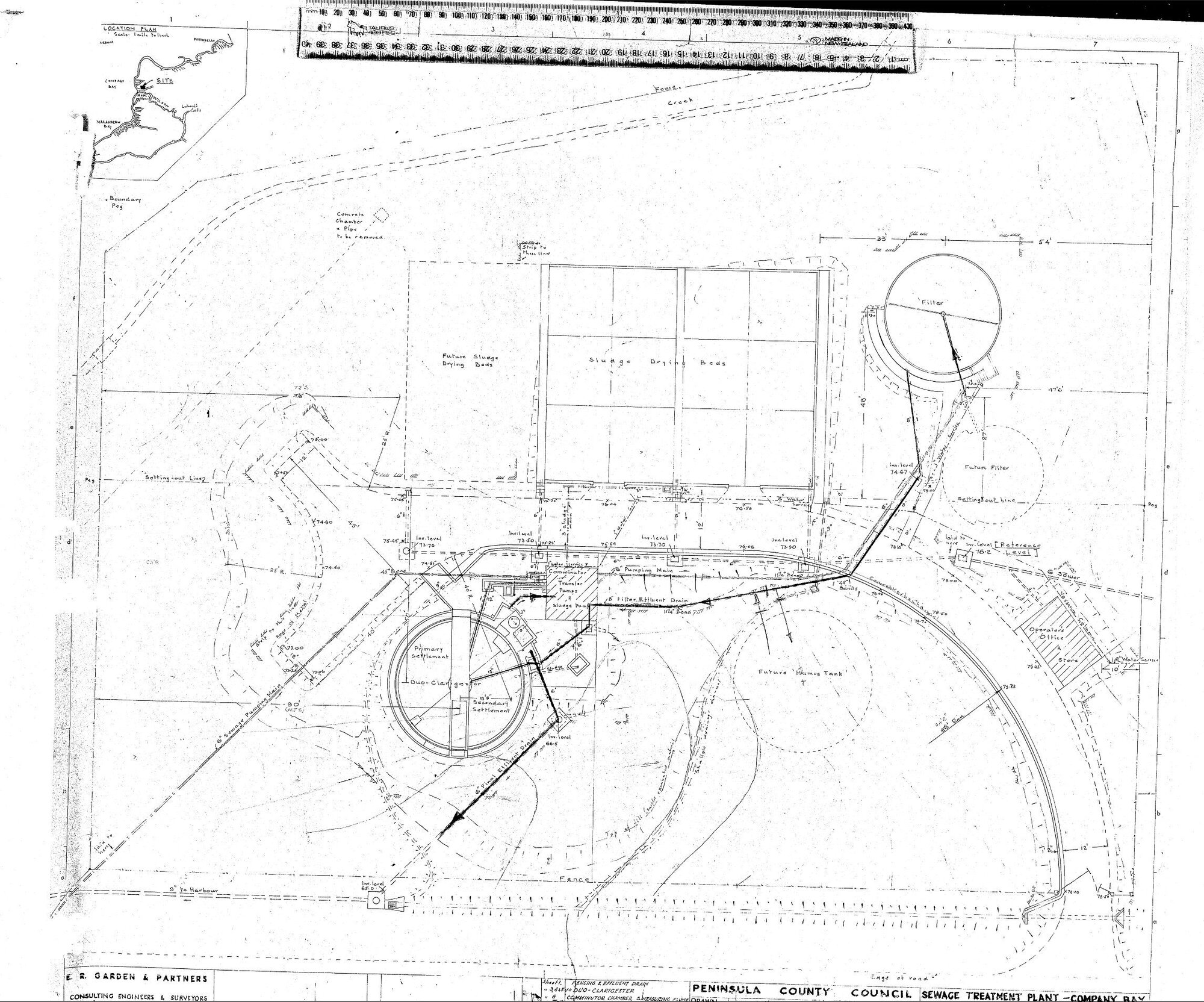 PENINSULA COUNTY COUNCIL SEWAGE TREAMENT PLANT - COMPANY BAY