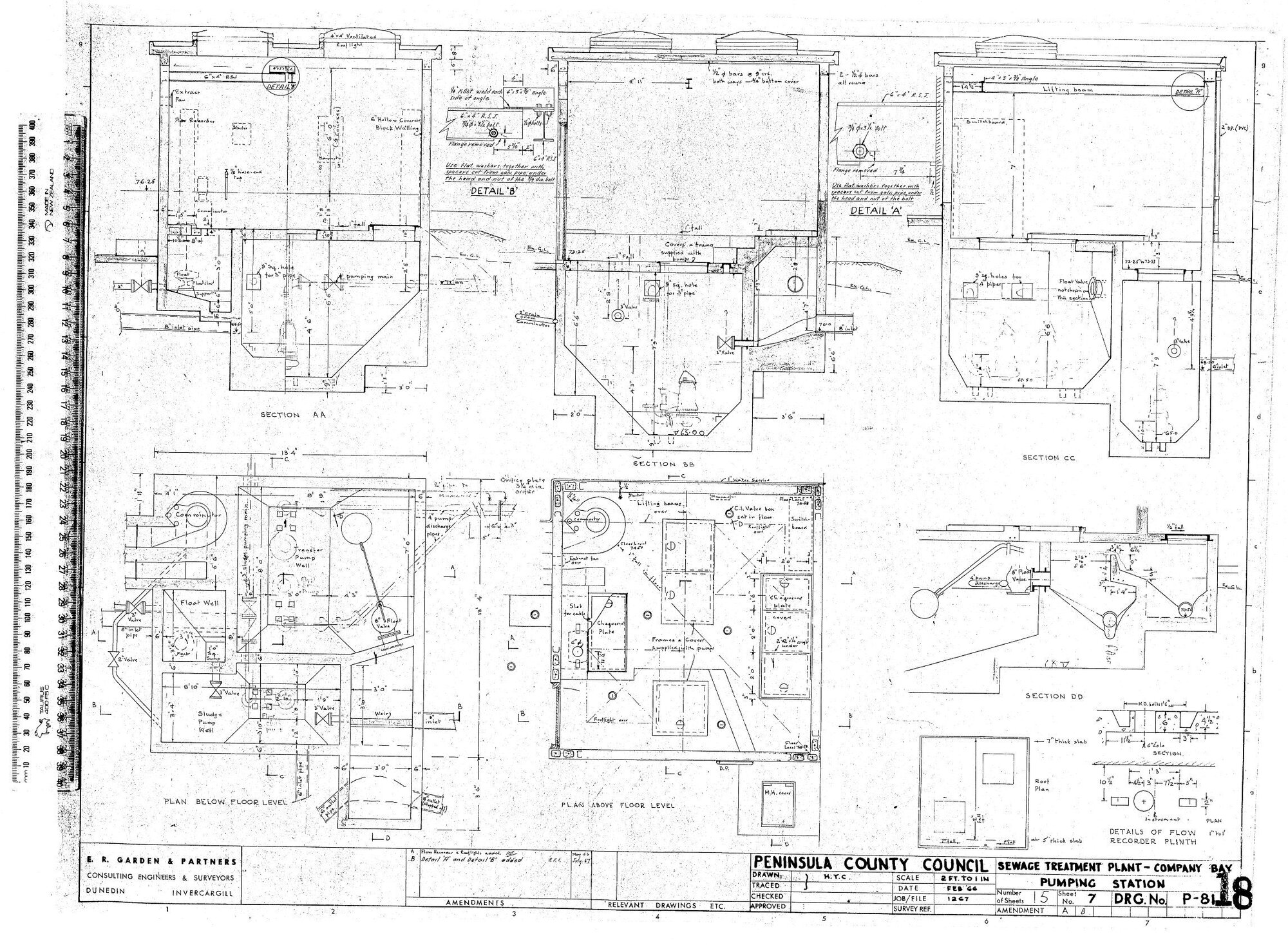 SEWAGE TREATMENT PLANT - COMPANY BAY - PUMPING STATION
