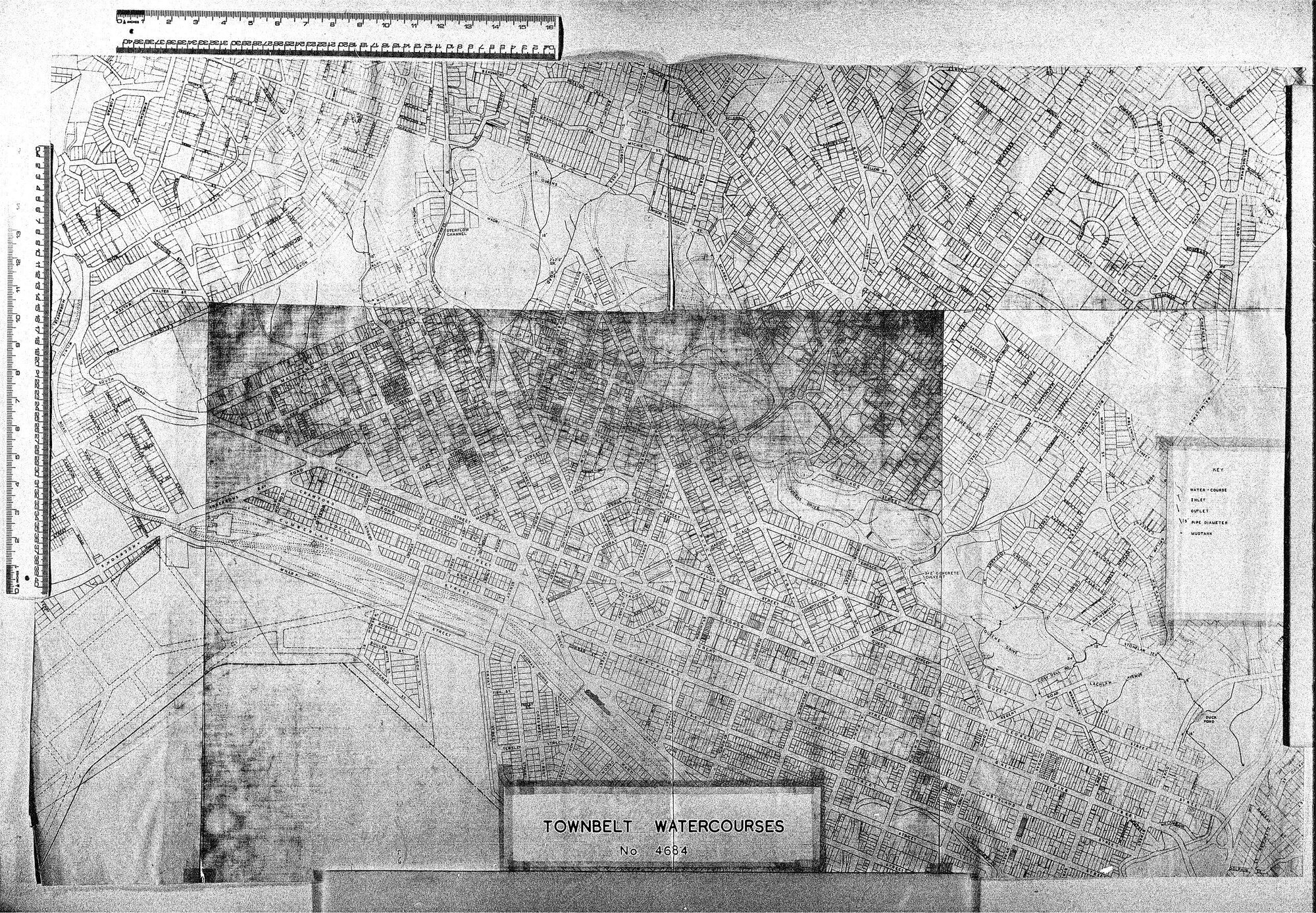 TOWNBELT WATER COURSES 