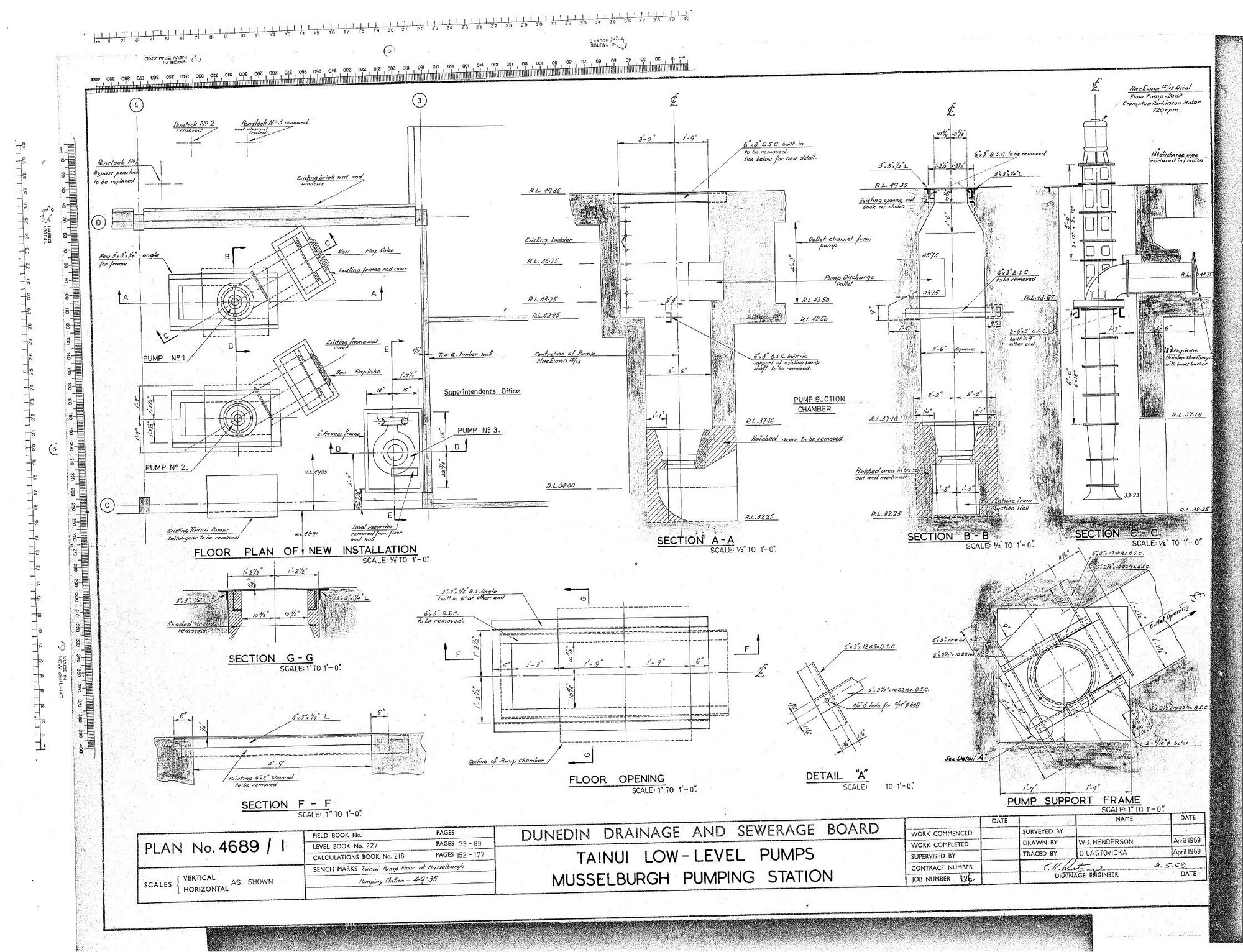 TANUI LOW-LEVEL PUMPS MUSSELBURGH PUMPING STATION