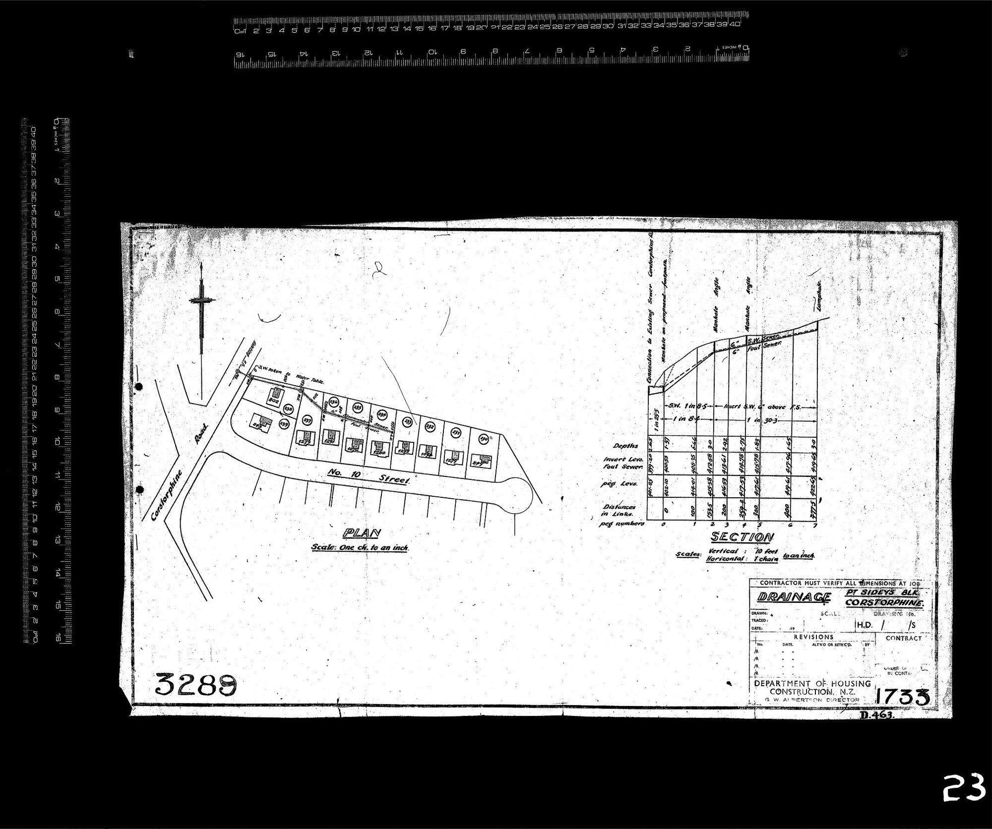 PT SIDEYS BLOCK CORSTORPHINE &ndash; DRAINAGE
