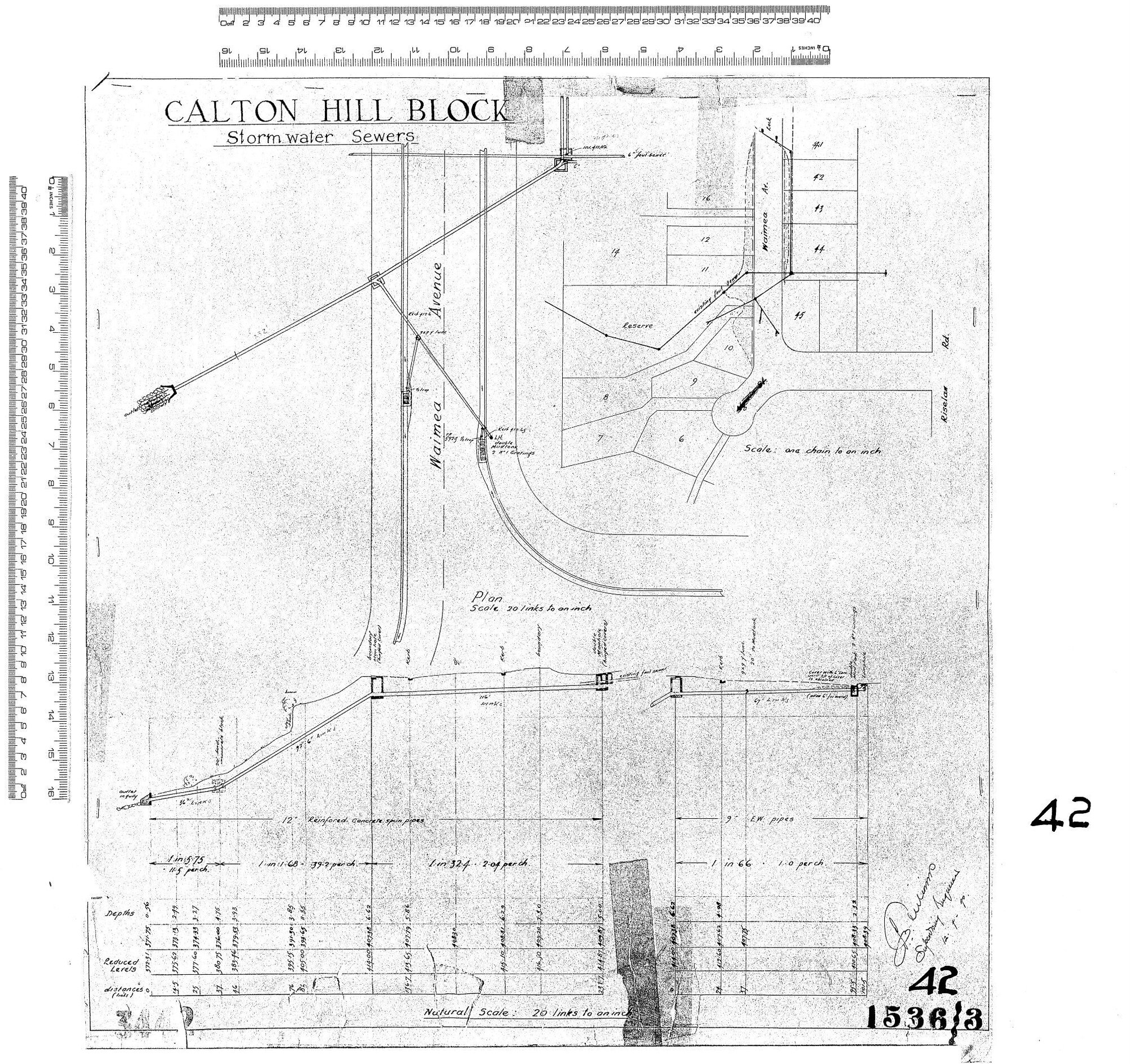 CALTON HILL BLOCK &ndash; STORMWATER SEWERS