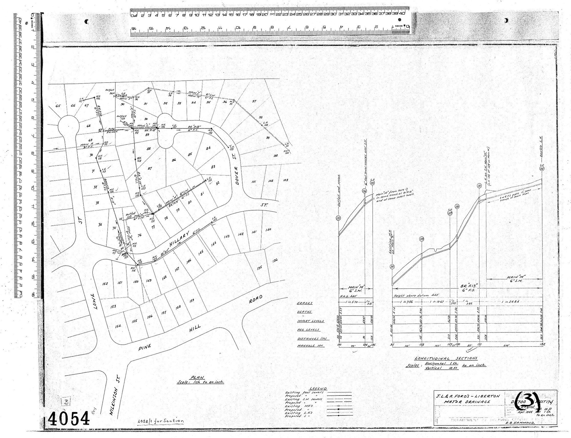 J.L. &amp; A. FORD'S &ndash; LIBERTON. MAJOR DRAINAGE
