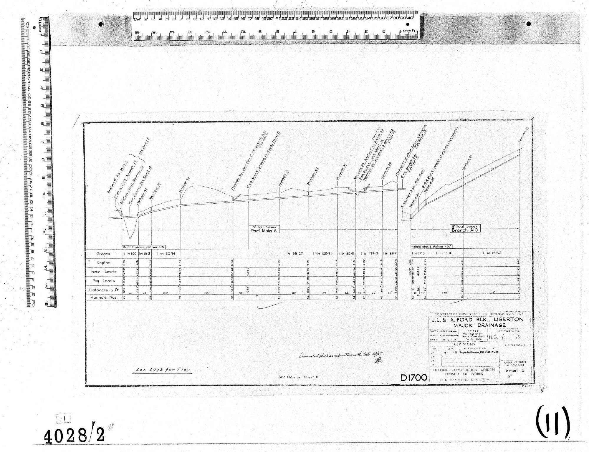 J.L. &amp; A. FORD BLK, LIBERTON MAJOR DRAINAGE