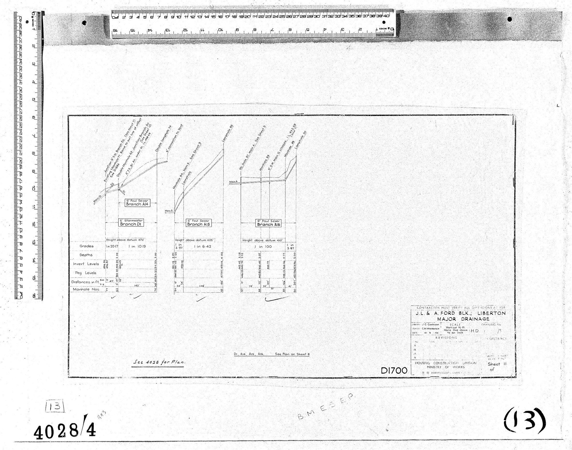 J.L. &amp; A. FORD BLK, LIBERTON MAJOR DRAINAGE