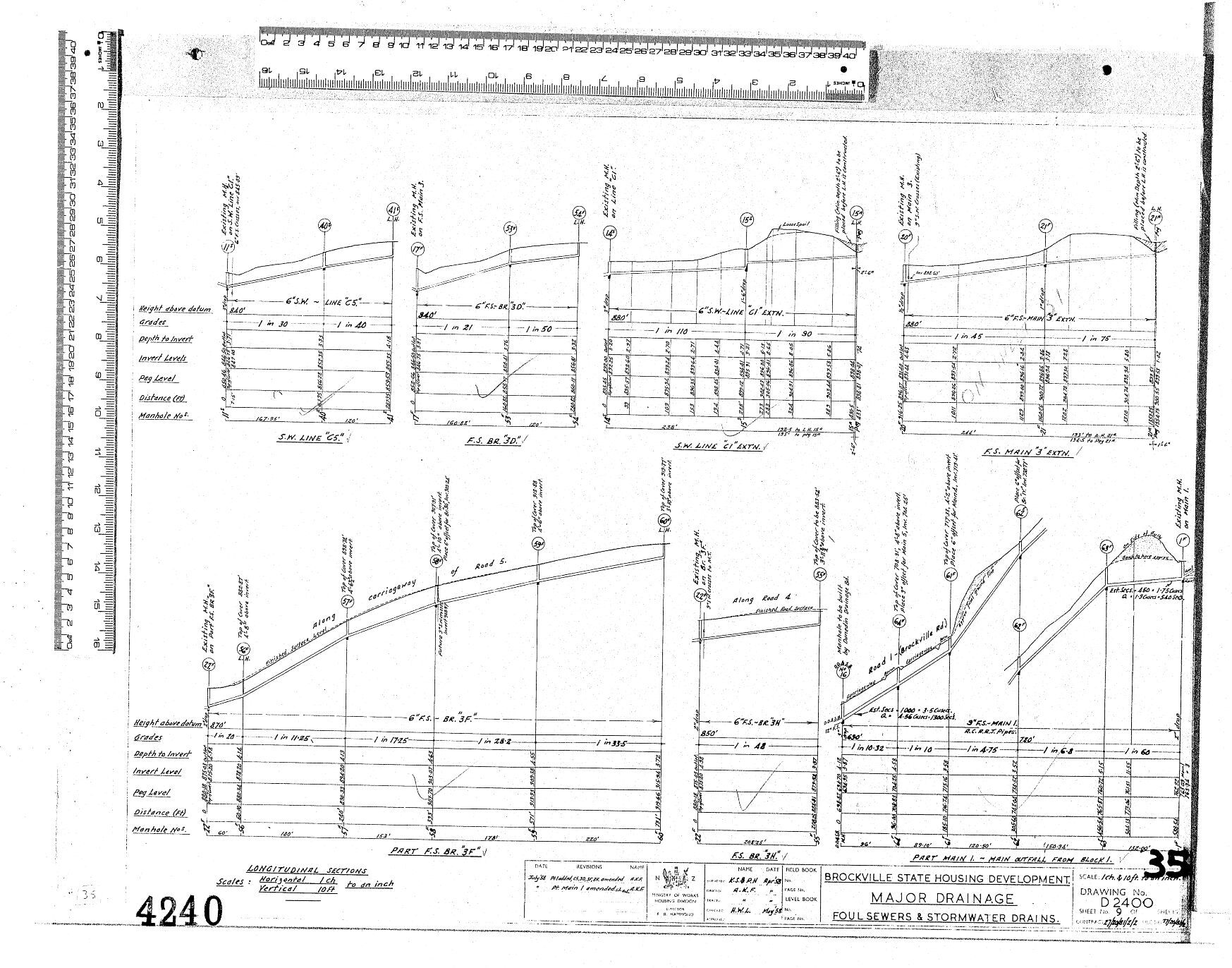 BROCKVILLE STATE HOUSING DEVELOPMENT &ndash; MAJOR DRAINAGE &ndash; FOUL SEWERS &amp; STORMWATER DRAINS