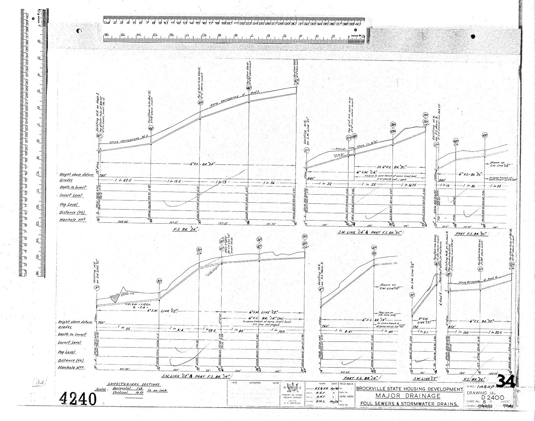 BROCKVILLE STATE HOUSING DEVELOPMENT &ndash; MAJOR DRAINAGE &ndash; FOUL SEWERS &amp; STORMWATER DRAINS