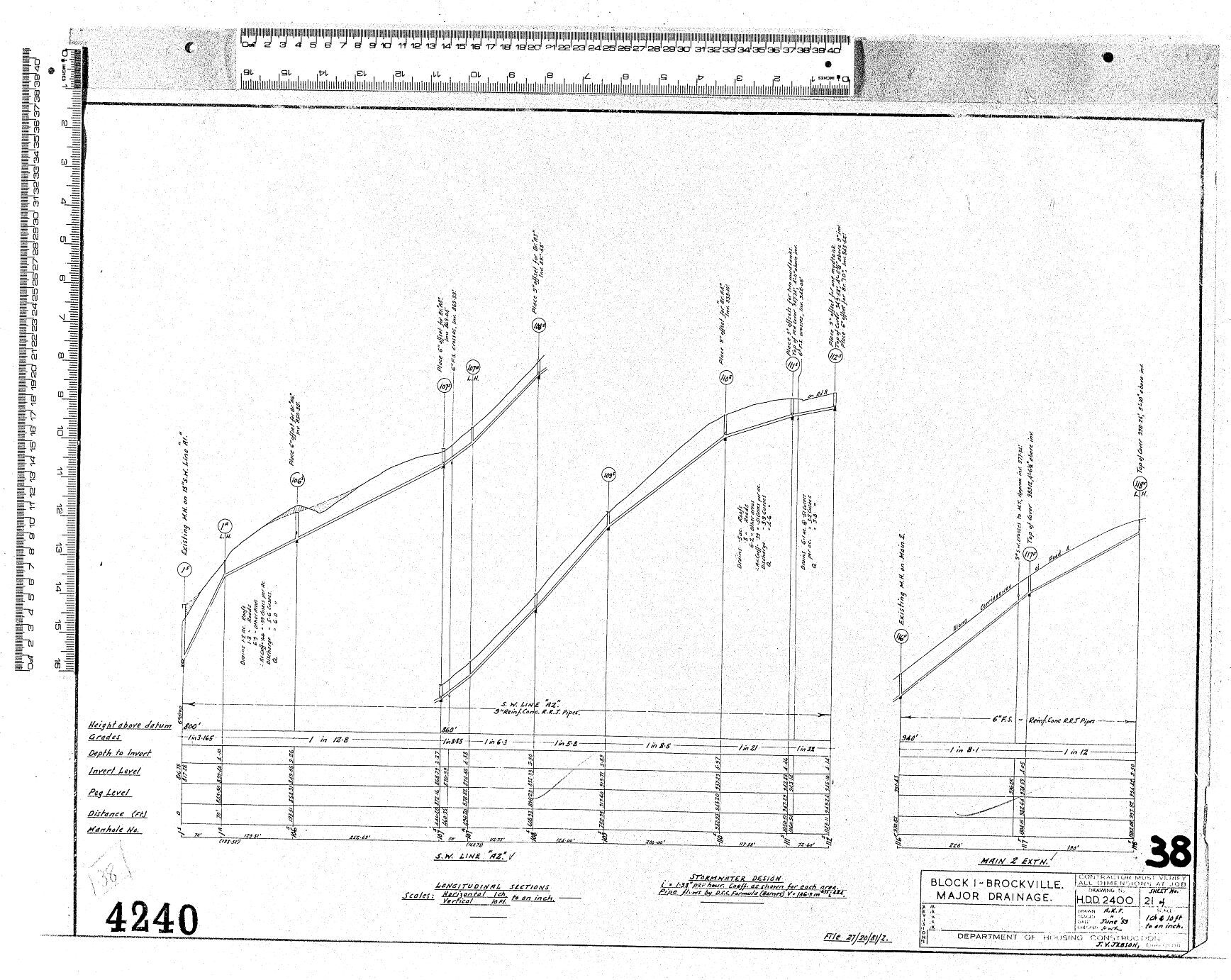 BLOCK 1 &ndash; BROCKVILLE &ndash; MAJOR DRAINAGE