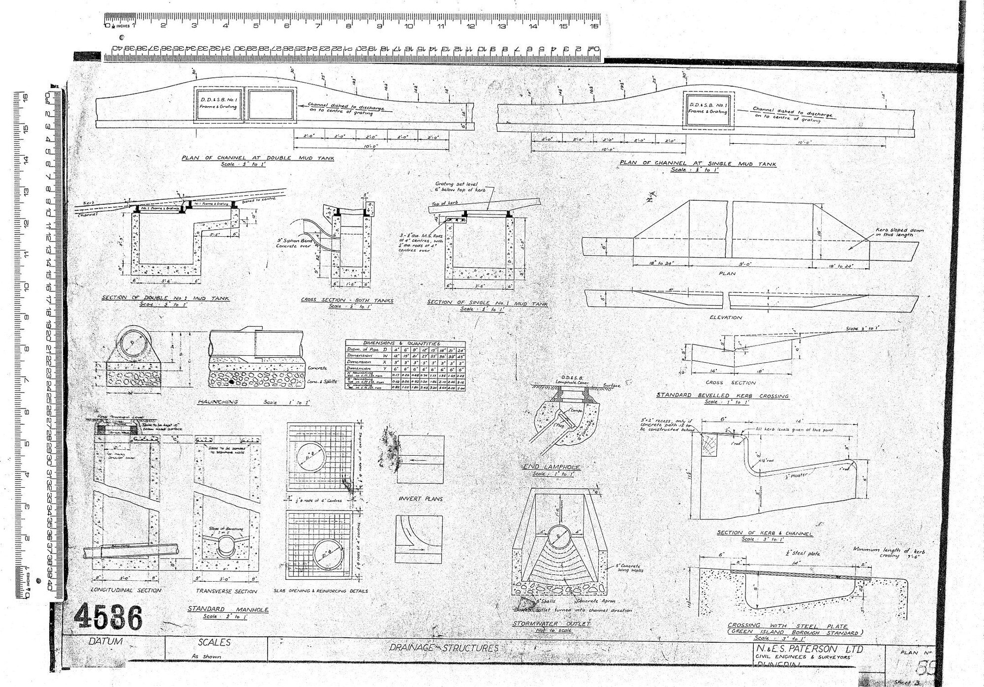 DRAINAGE STRUCTURES