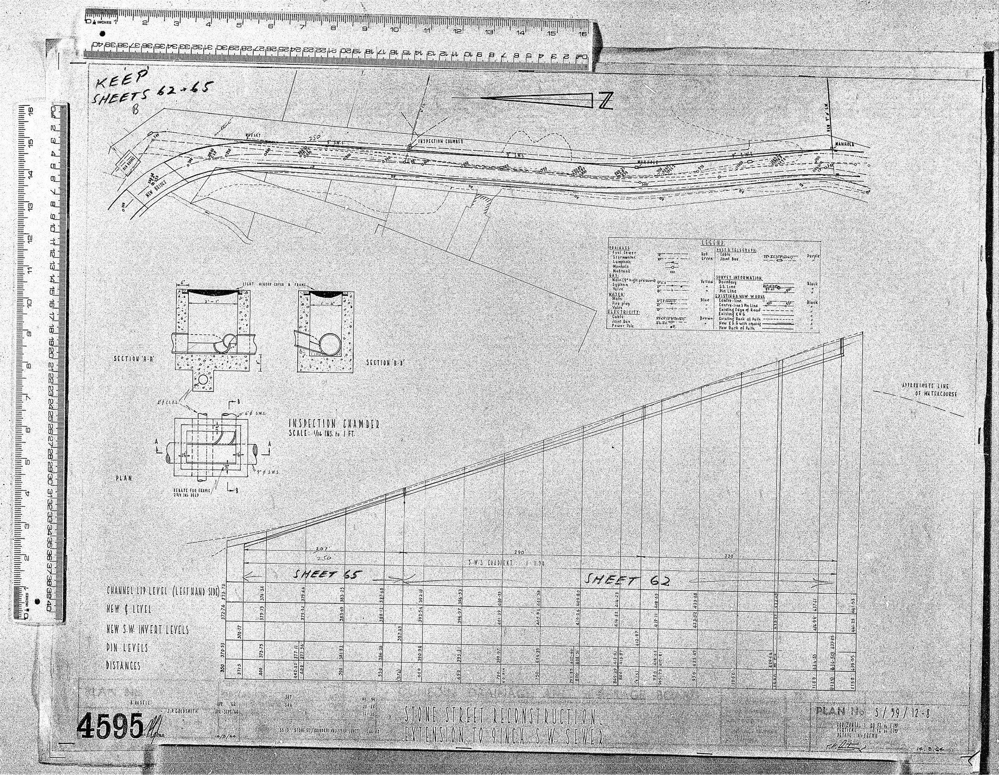 STONE STREET RECONSTRUCTION EXTENSION TO 9 INCH S.W. SEWER