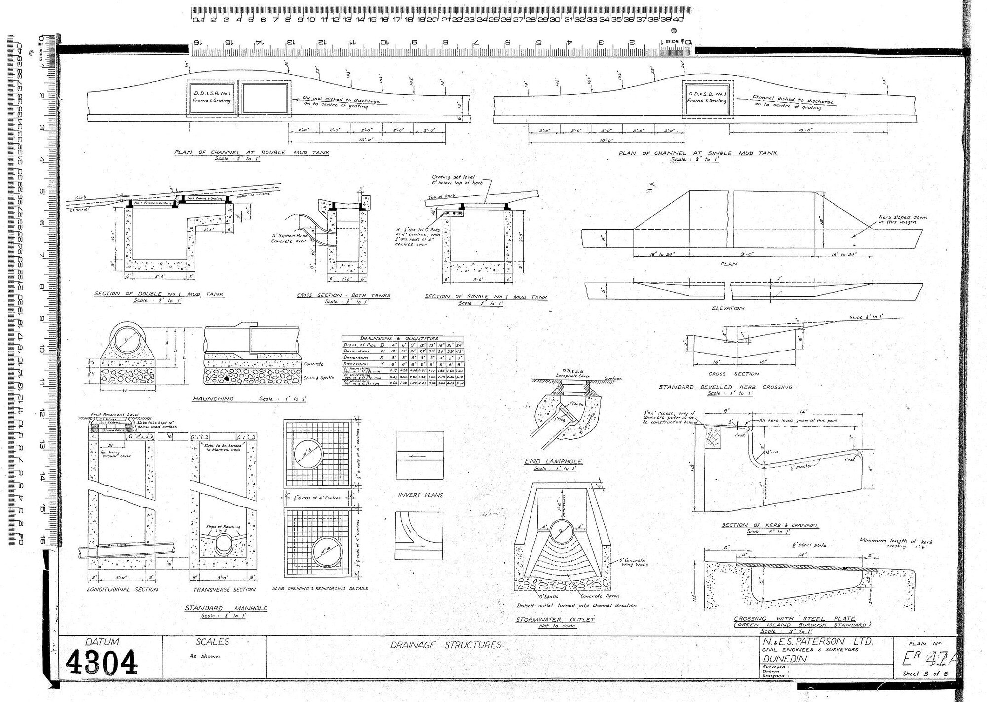 DRAINAGE STRUCTURES 