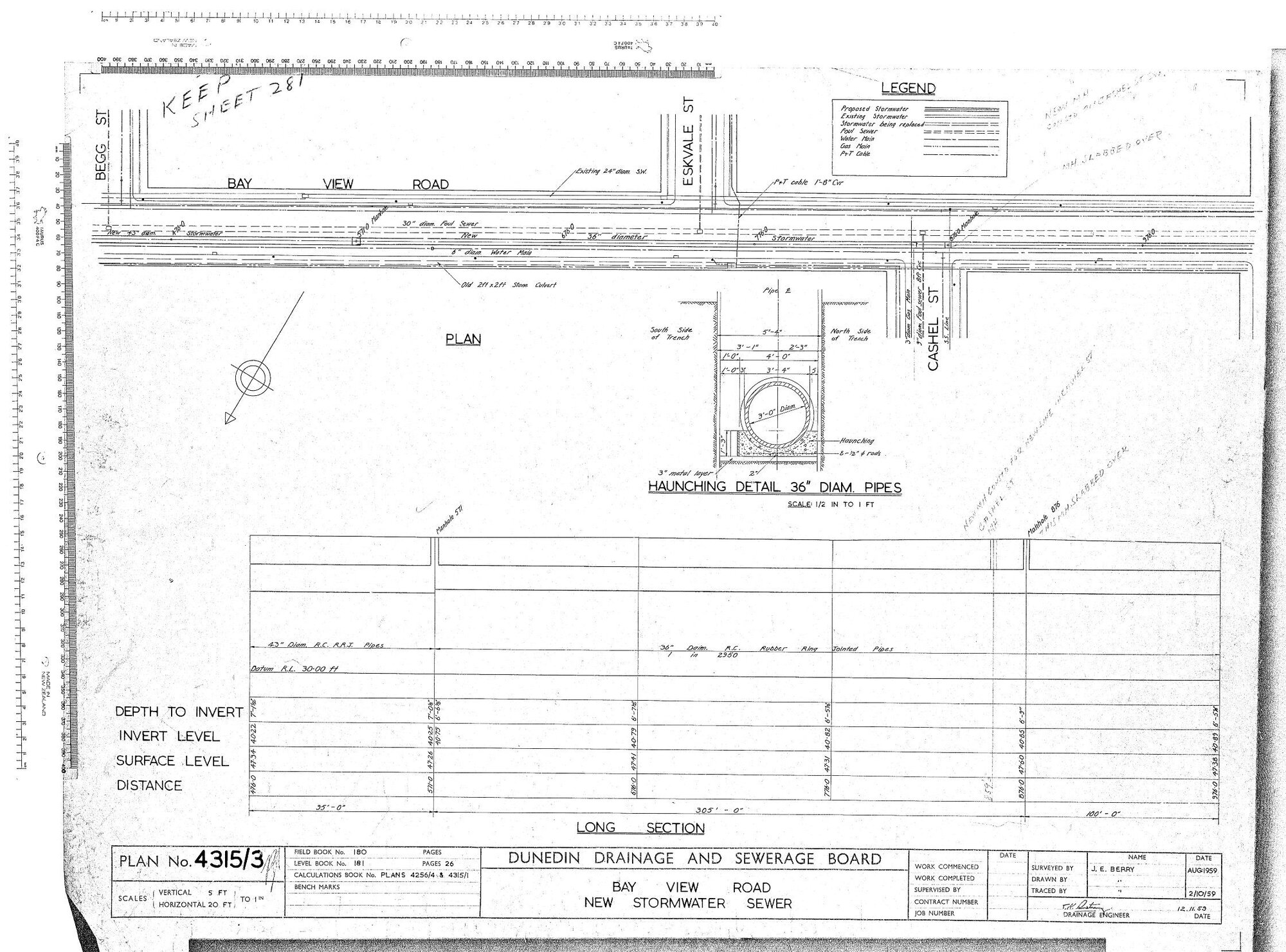 BAY VIEW ROAD NEW STORMWATER SEWER