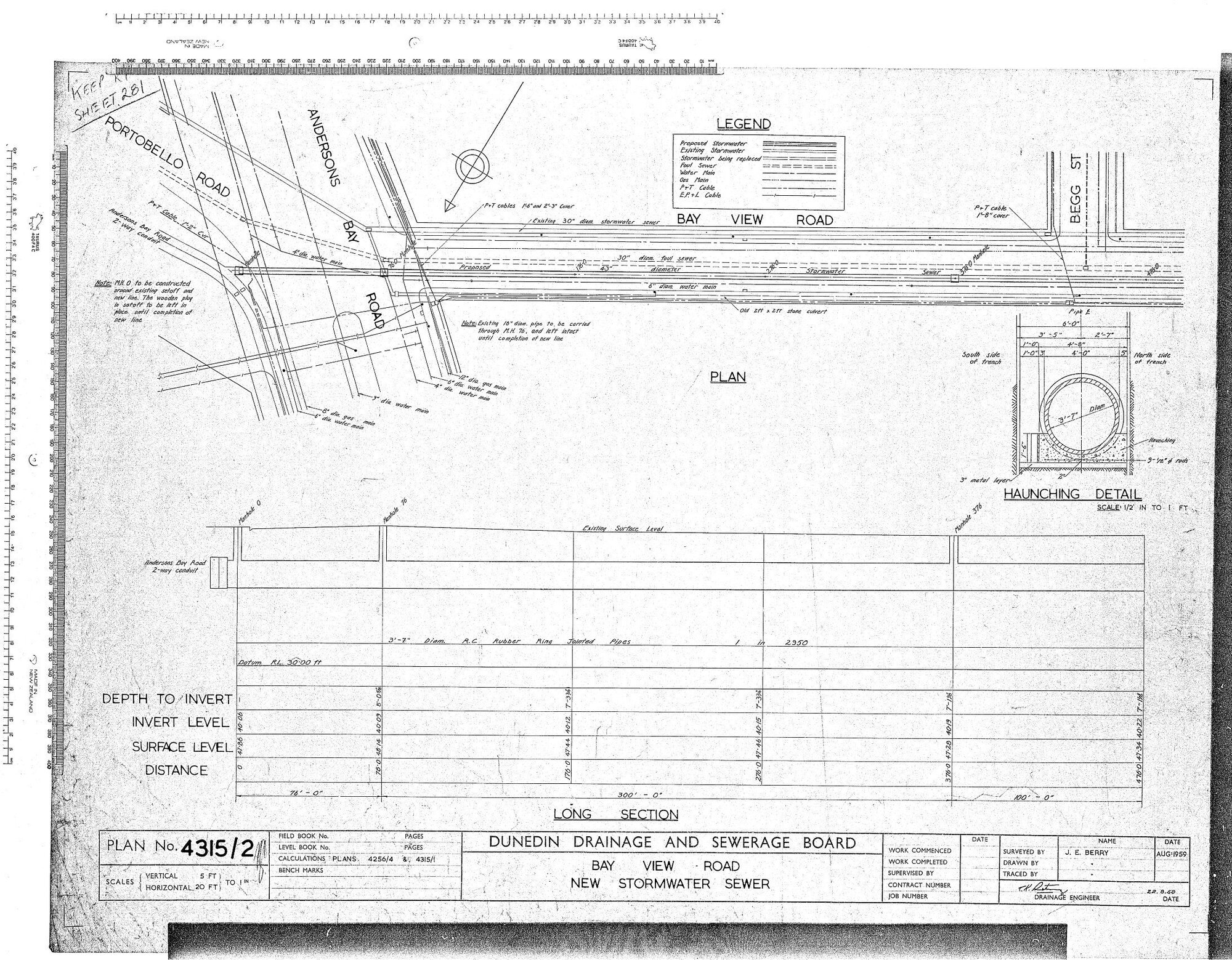 BAY VIEW ROAD NEW STORMWATER SEWER