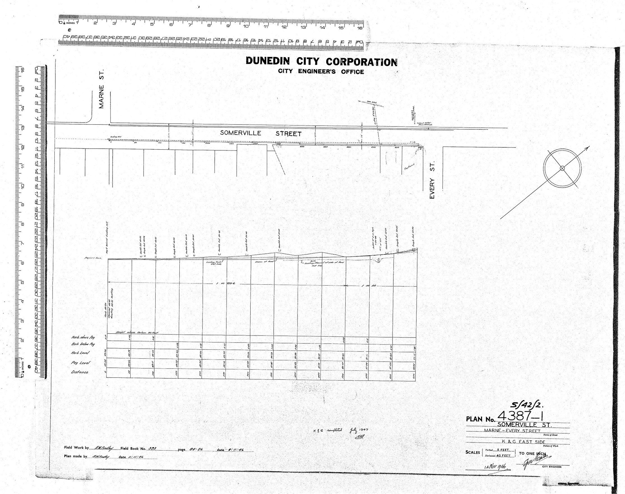 SOMERVILLE STREET FOUL SEWER