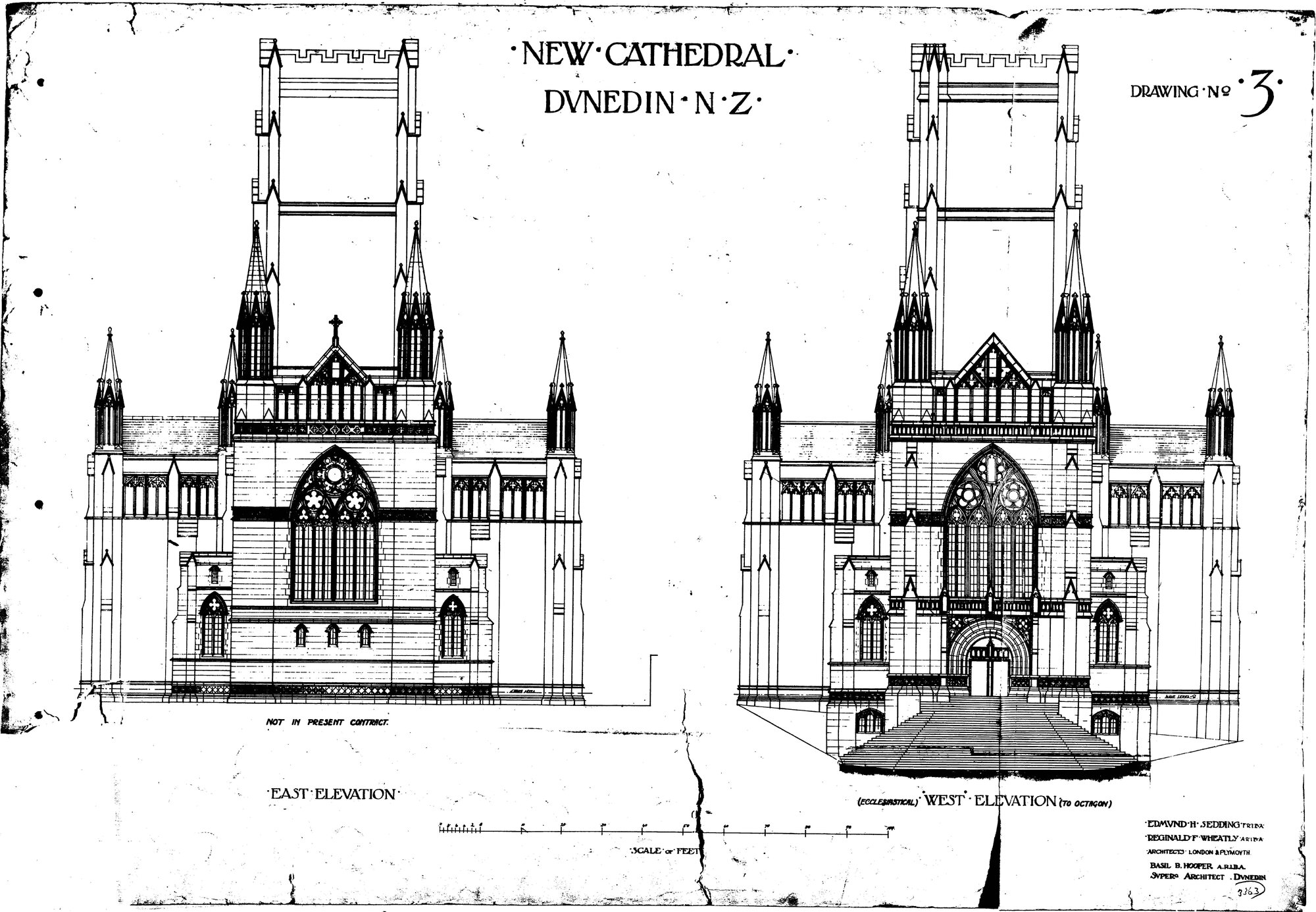 St Paul's Cathedral - Erect Cathedral Plan