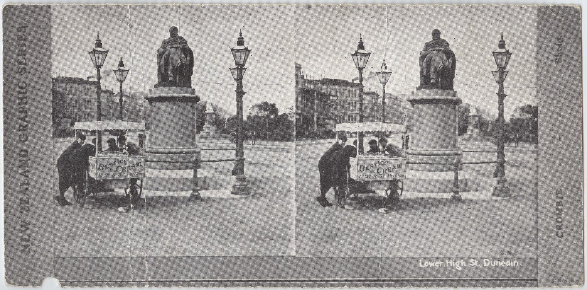Ice Cream Seller in Lower High Street