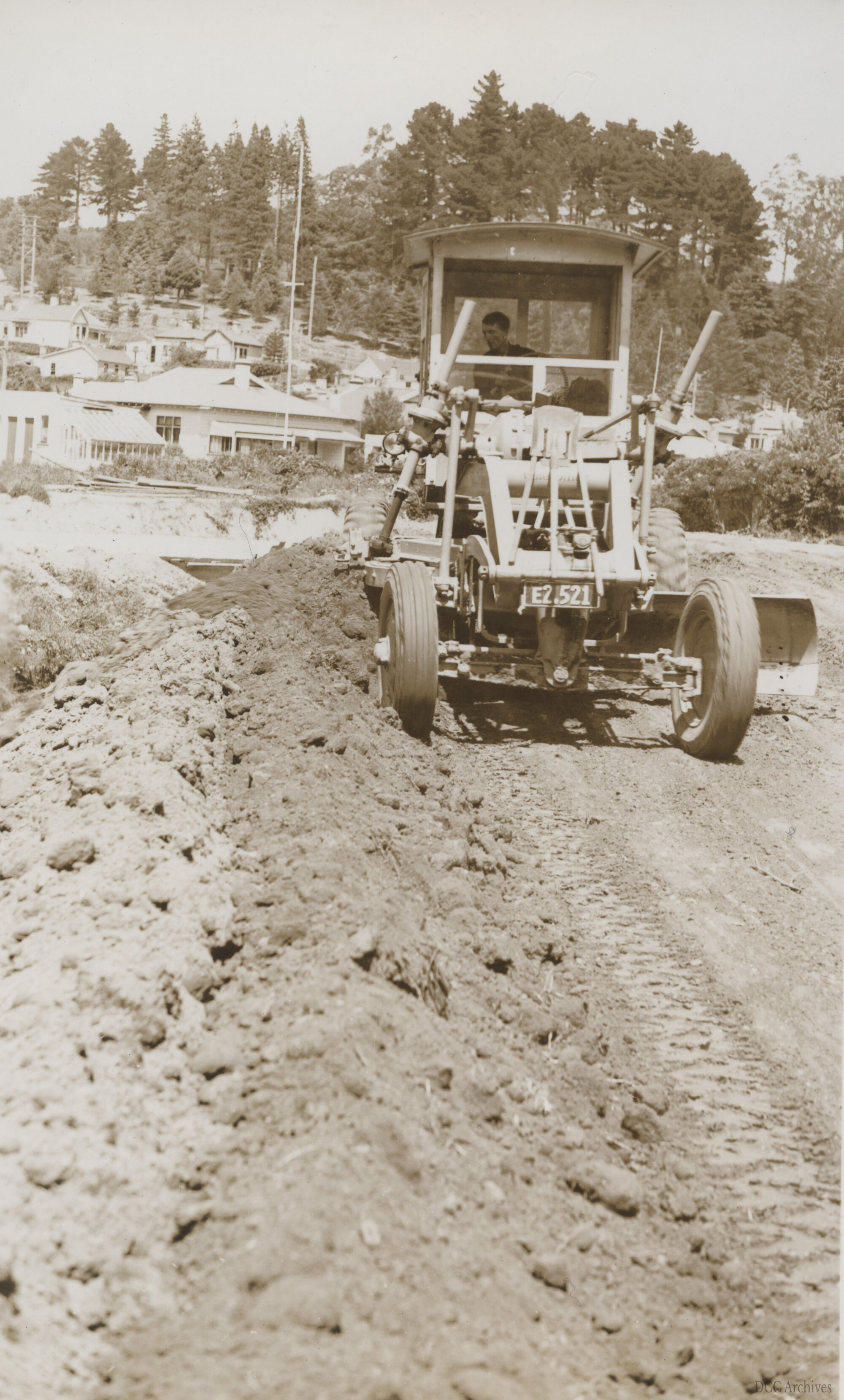 Caterpillar Grader No. 17 in Lindsay's Creek