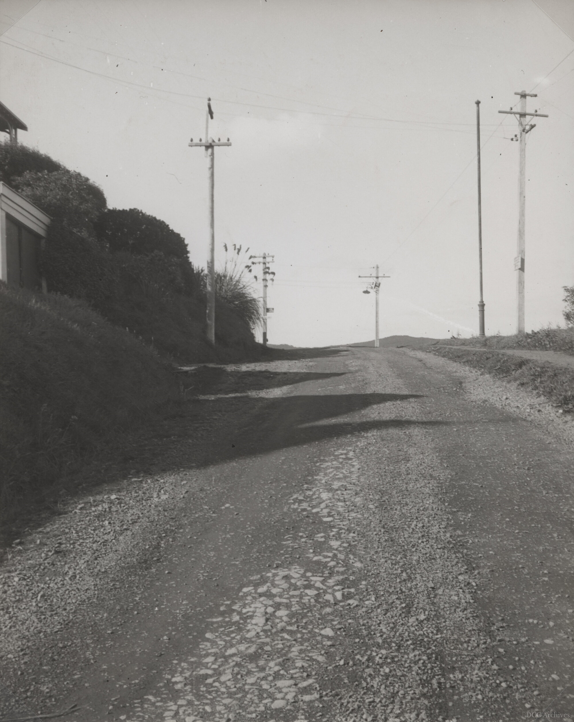 View from Pine Hill Road Approaching Ramsay Street