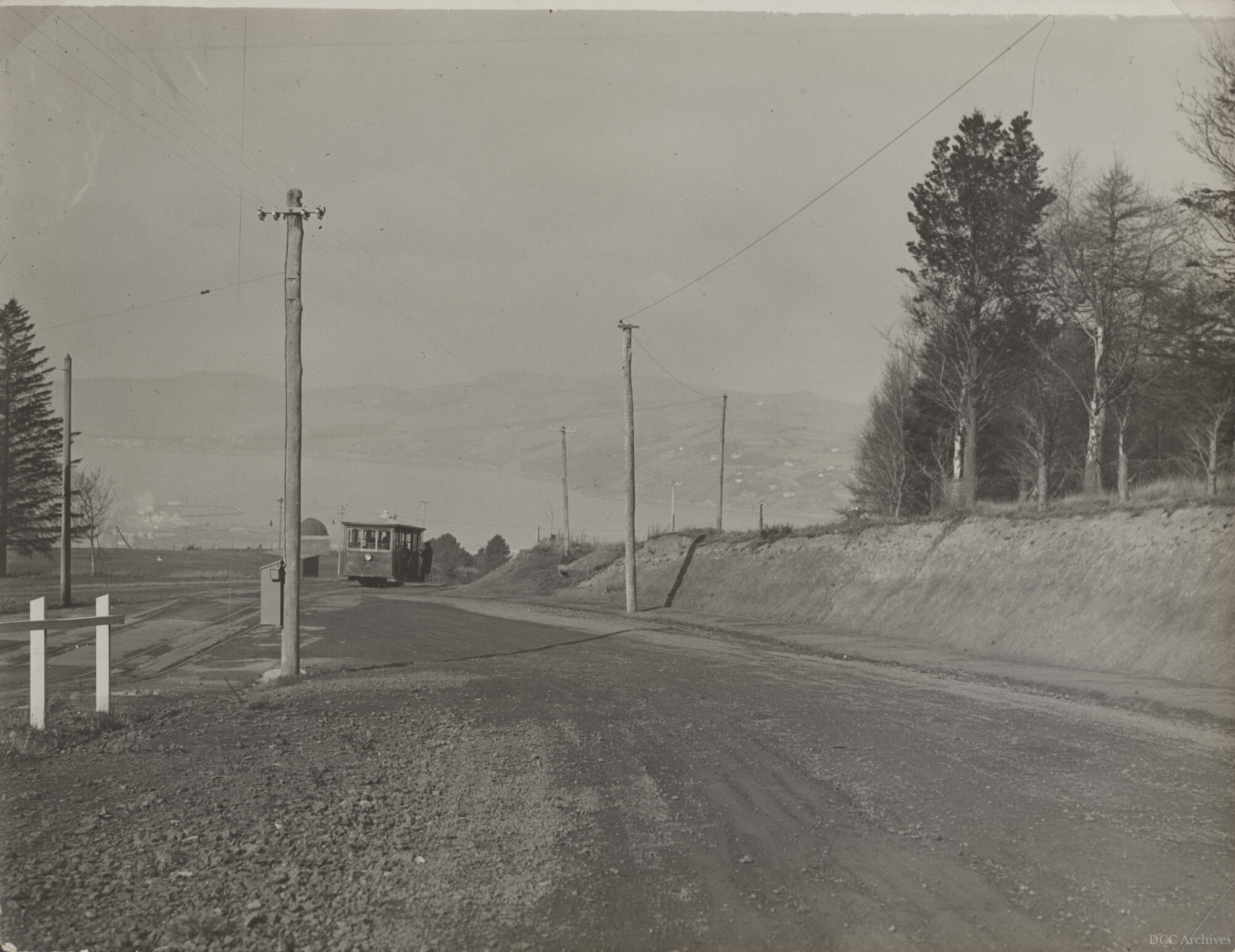 Tram at Ross Street Intersection on Rattray Street Line