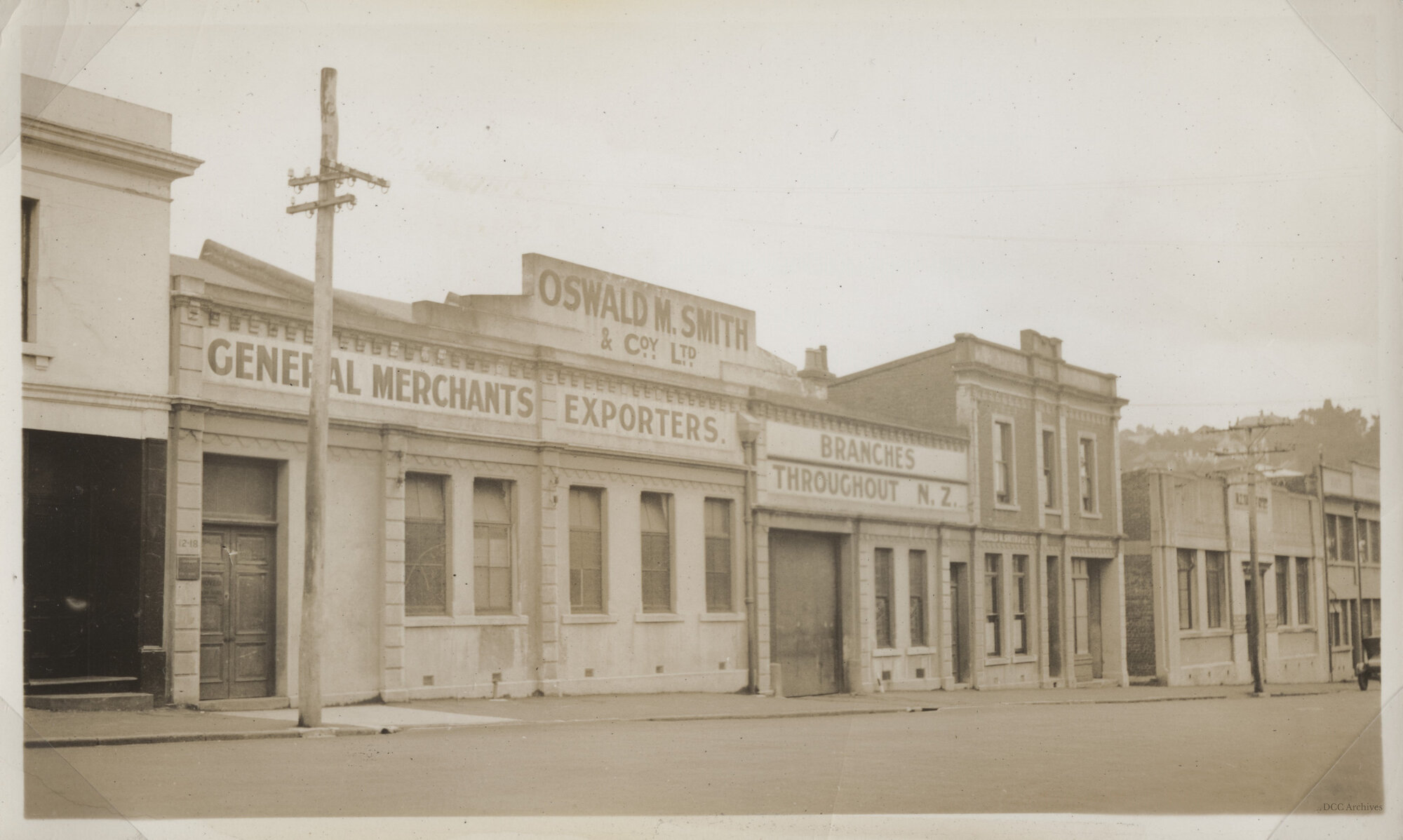 Oswald M. Smith &amp; Co., General Merchants and Exporters, 12 Filleul Street