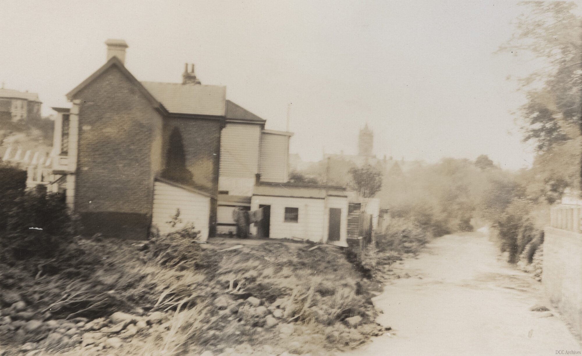 Damage After Leith River Flood