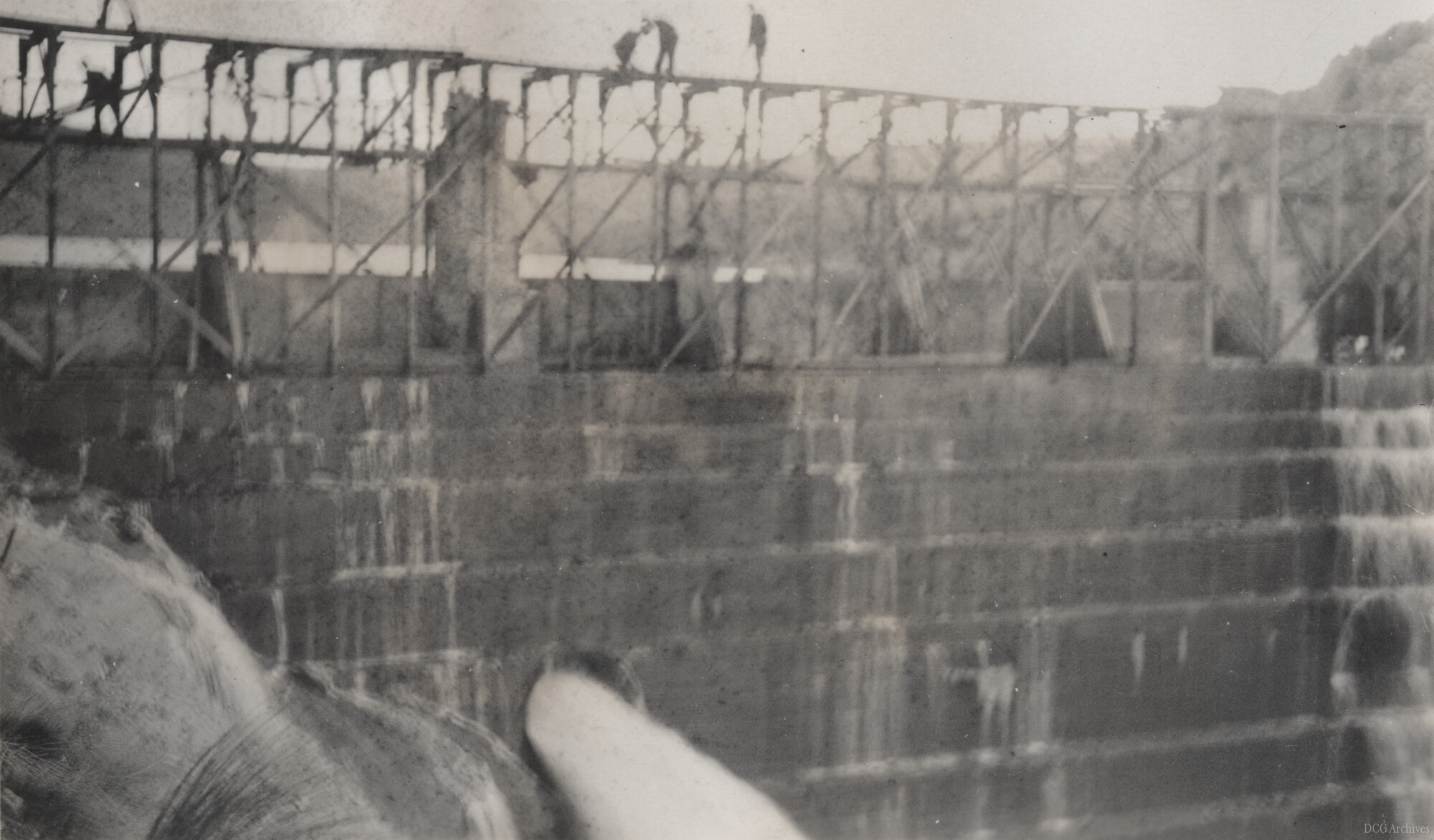 Mahinerangi Dam Construction
