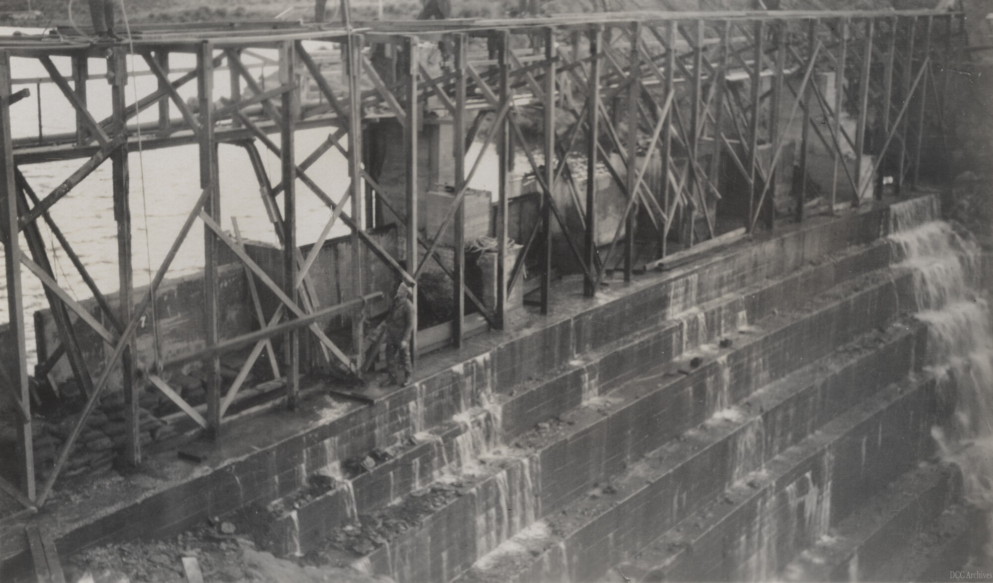 Mahinerangi Dam Construction