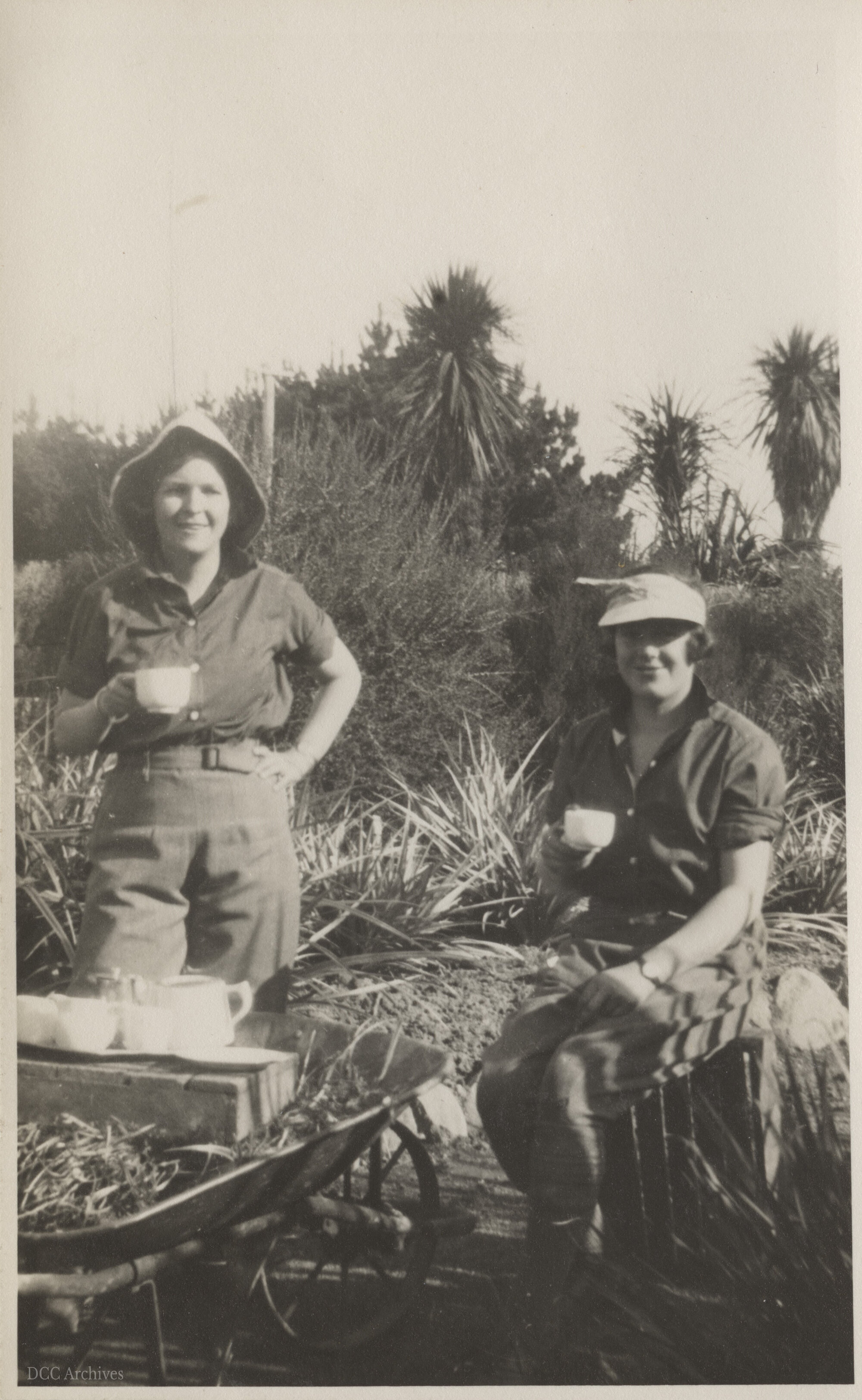 Dunedin Botanic Gardens Staff - Afternoon tea in the Native Triangle